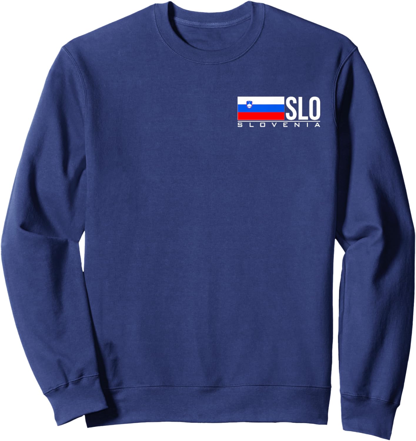 Slovenia Flag Slovenian Slo Sports Games Athlete Jersey Sweatshirt - Sweatshirt | Navy
