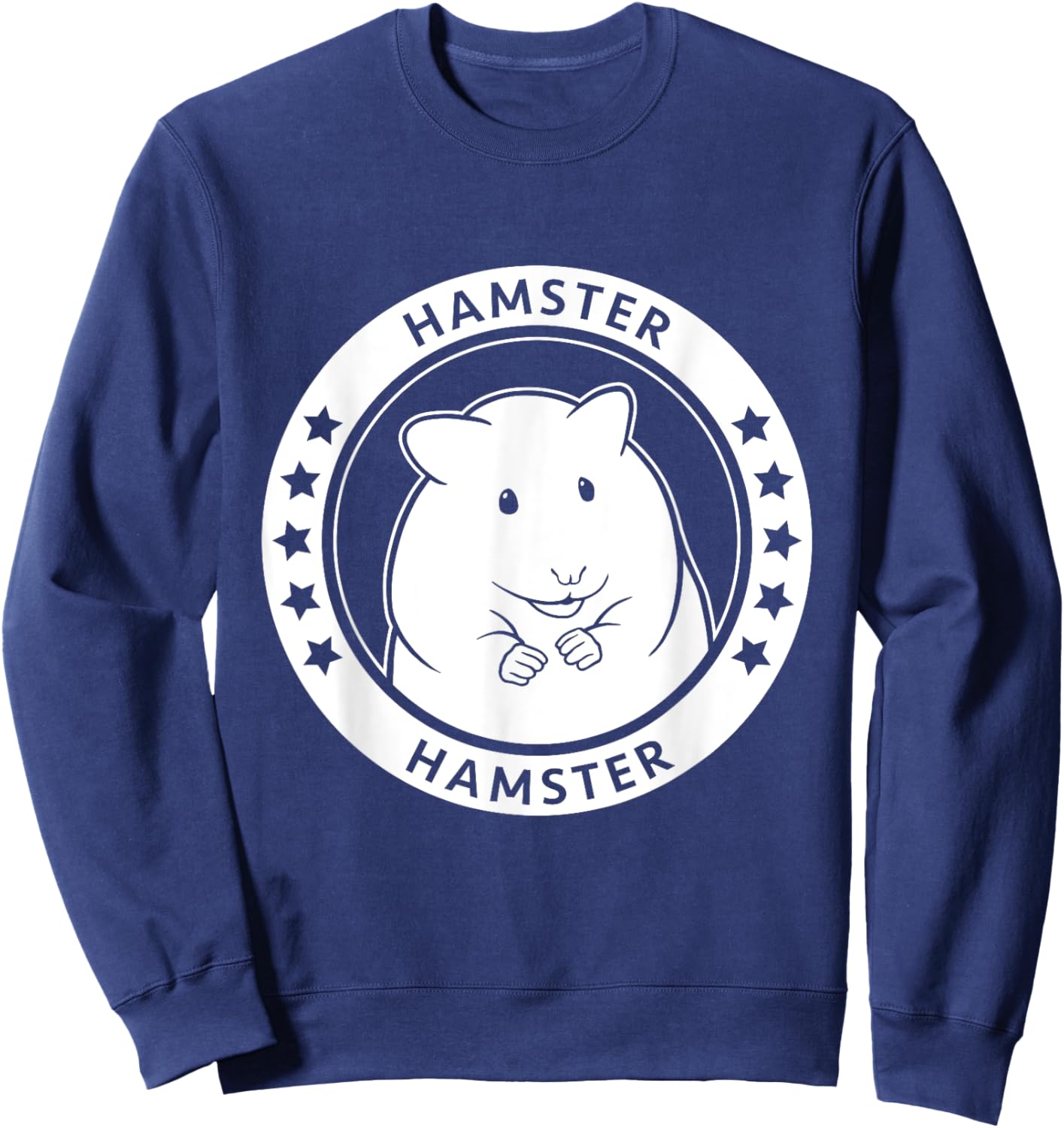 Hamster Portrait Sweatshirt - Sweatshirt | Navy