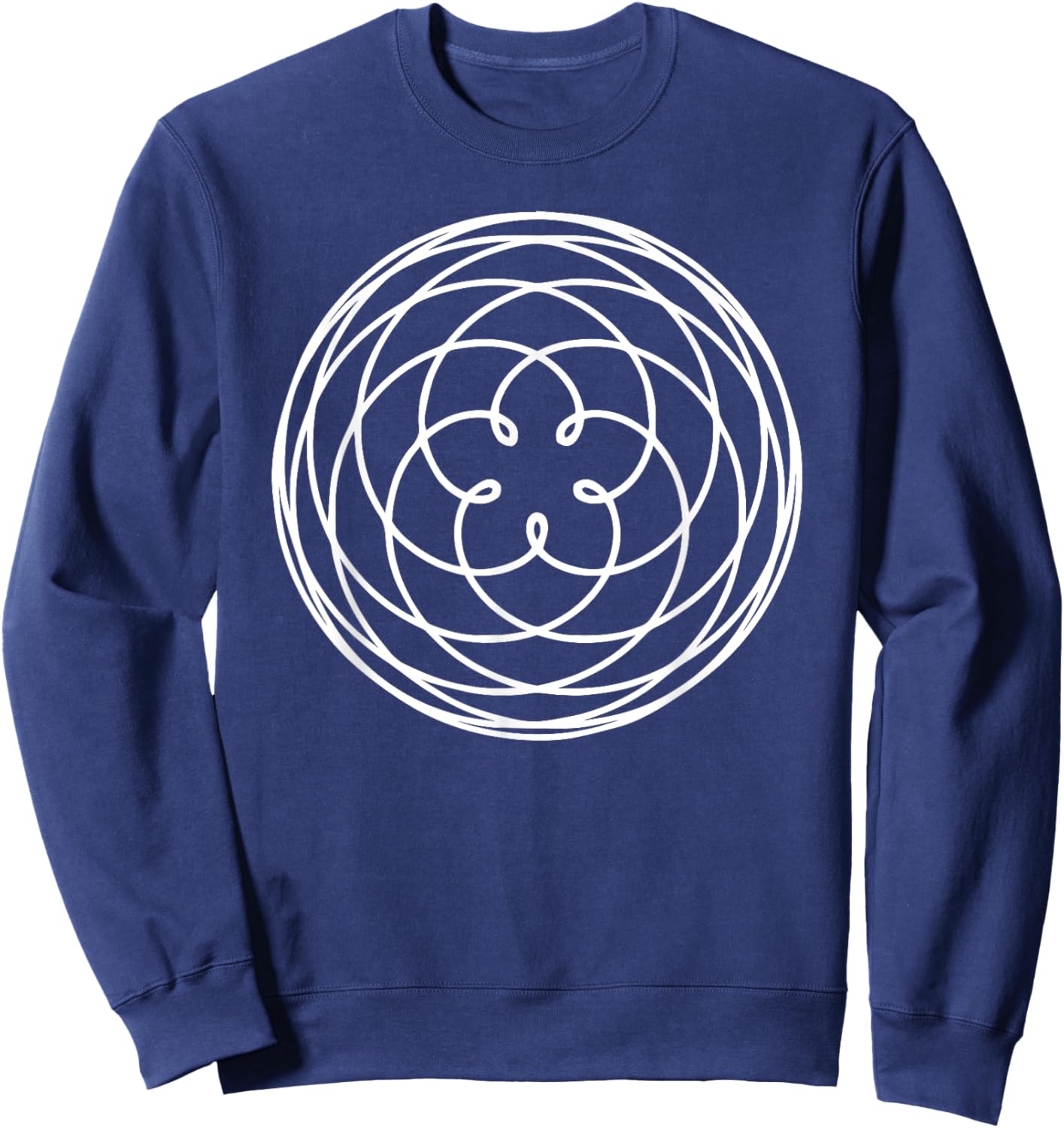 Rose of Venus Symbol Sweatshirt - Sweatshirt | Navy
