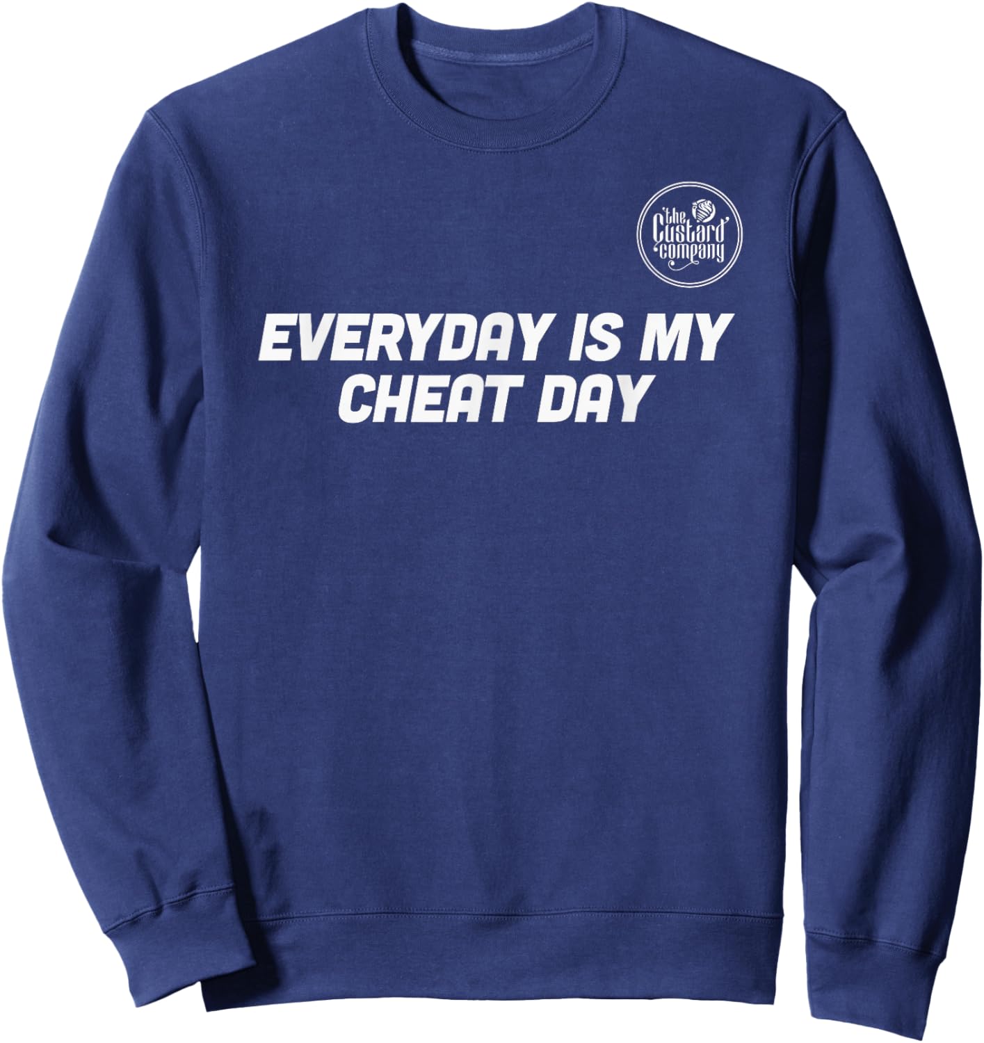 Jeden Tag ist mein Cheat Tag Sweatshirt - Sweatshirt | Navy