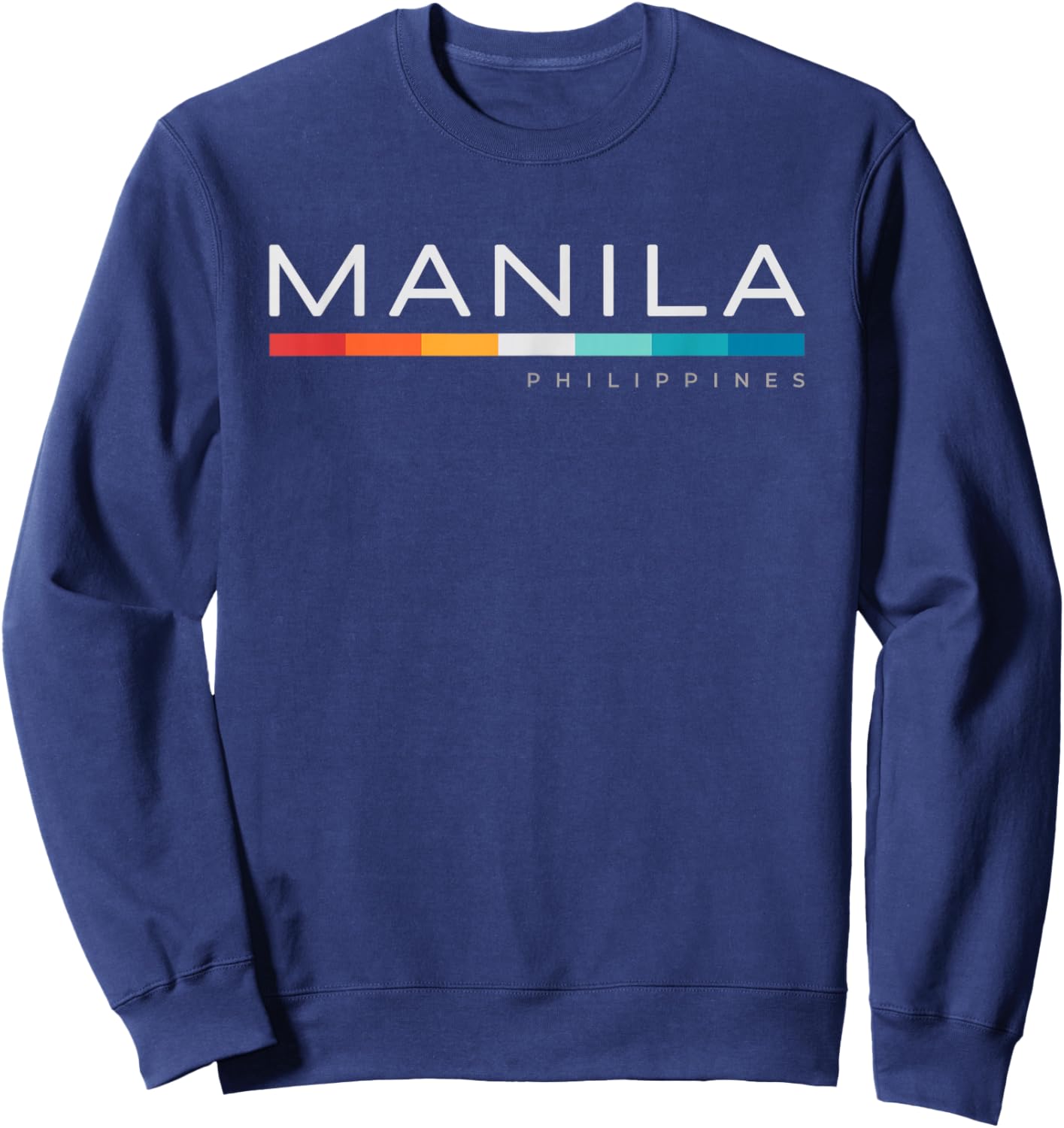Manila Philippines Sweatshirt - Sweatshirt | Navy