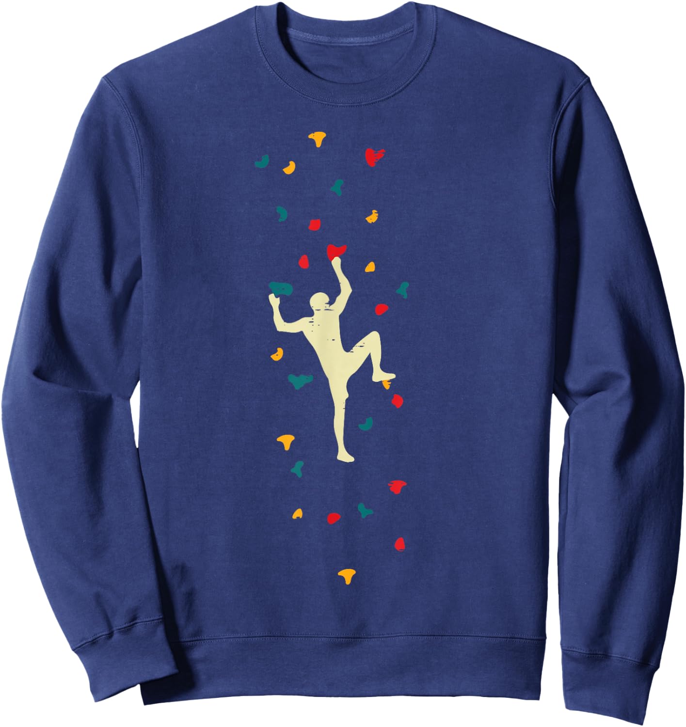 Indoor Climbing Bouldering Wall Climber Men Boys Kids Women Sweatshirt - Sweatshirt | Navy