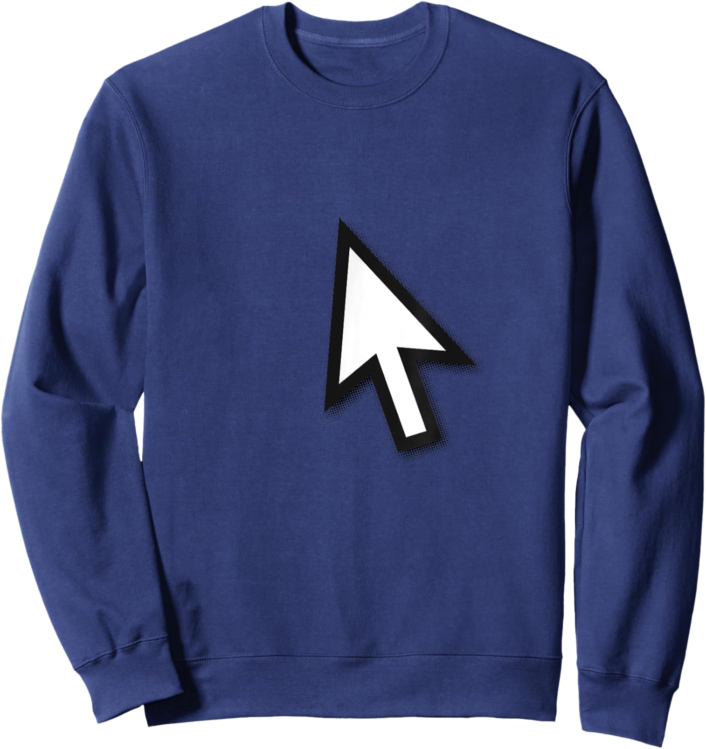 Funny Computer Screen Mouse Cursor Pointers Sweatshirt - Sweatshirt | Navy