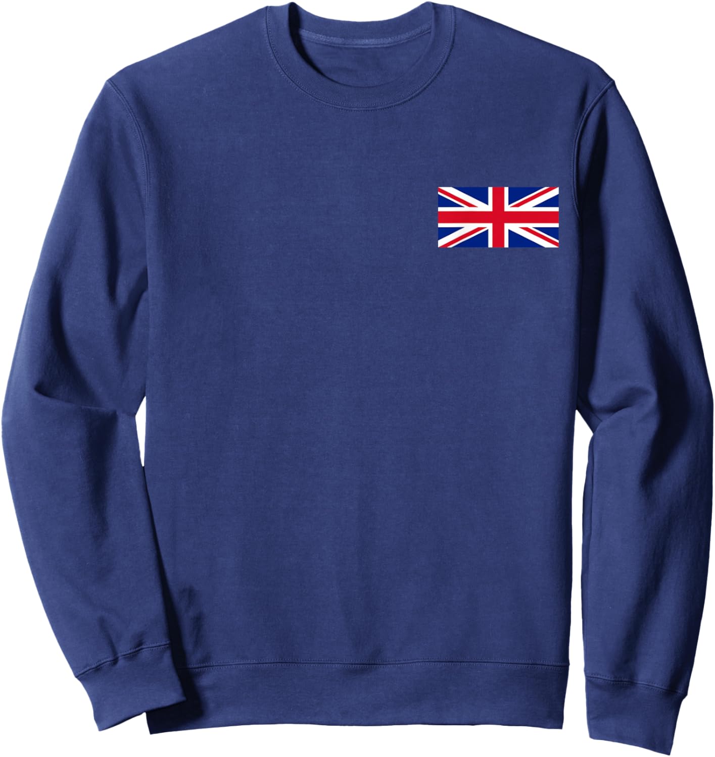United Kingdom Flag British Union Jack UK Flags Men Women Sweatshirt - Sweatshirt | Navy