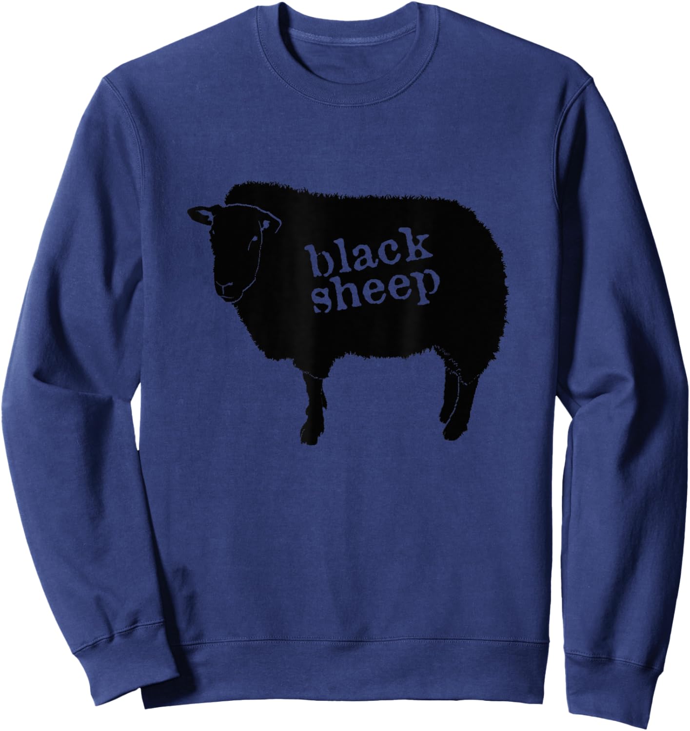 Black Sheep Misfit Outcast Rebel Sweatshirt - Sweatshirt | Navy