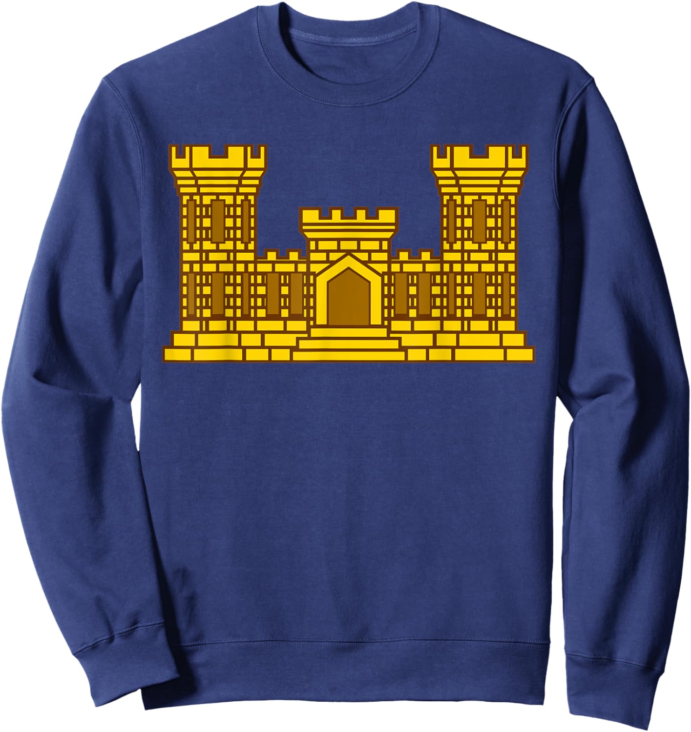 US Army Engineer Branch (EN) - Corps of Engineers - 12B Sweatshirt - Sweatshirt | Navy