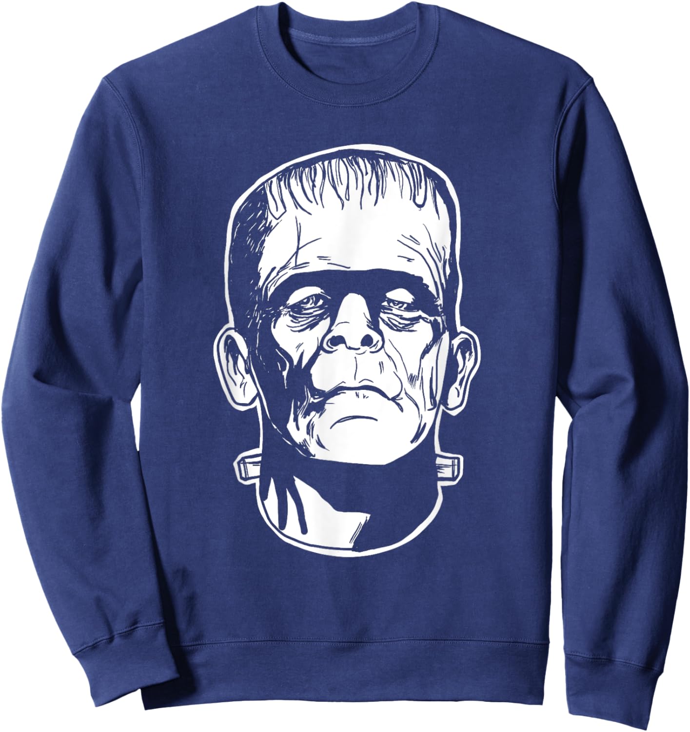 Frankenstein Monster Horror Halloween Sweatshirt - Sweatshirt | Navy