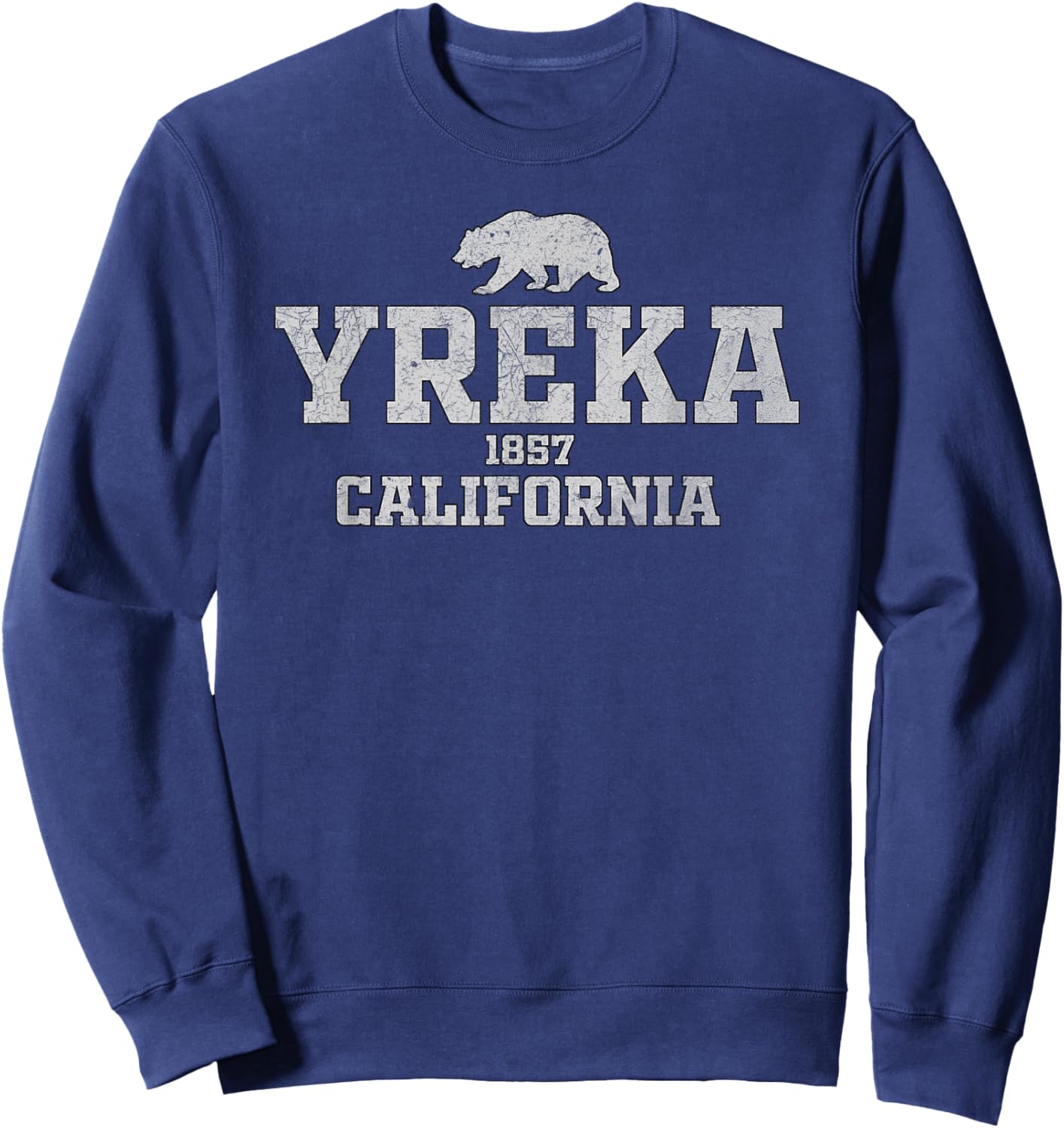 Yreka California Sweatshirt - Sweatshirt | Navy