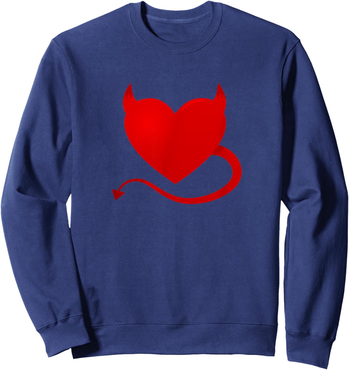 Devil Heart Sweatshirt - Sweatshirt | Navy