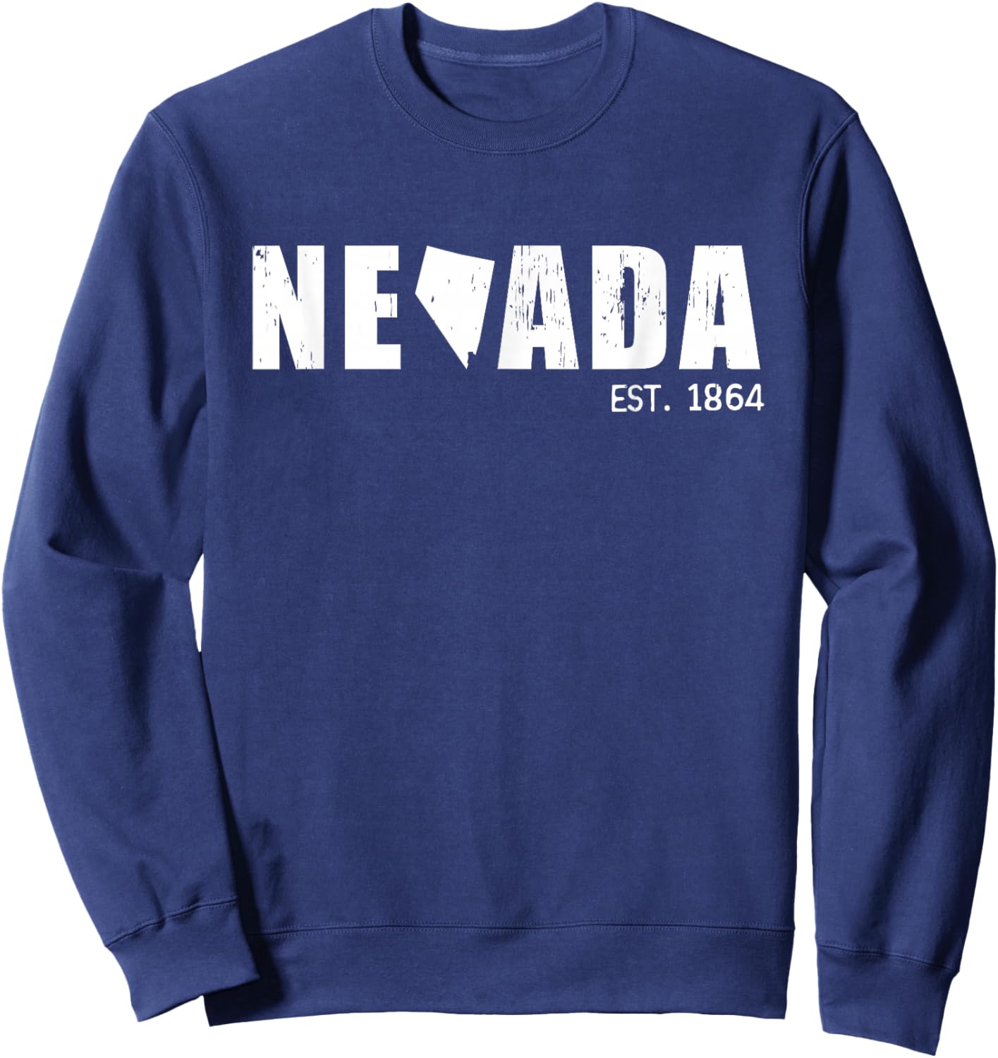 Nevada est. 1864 Vintage Sweatshirt - Sweatshirt | Navy