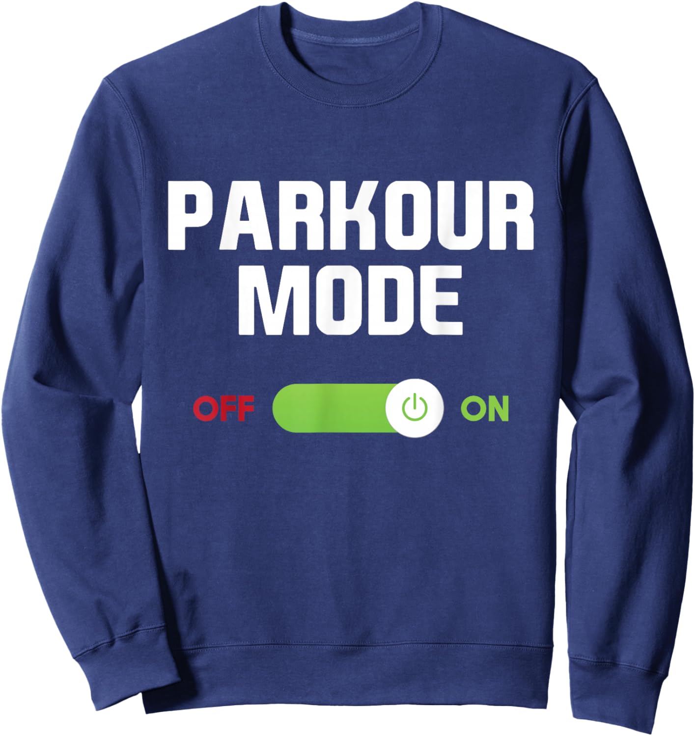 Parkour Mode - Backflip Freerunning Urban Gymnastic Sweatshirt - Sweatshirt | Navy