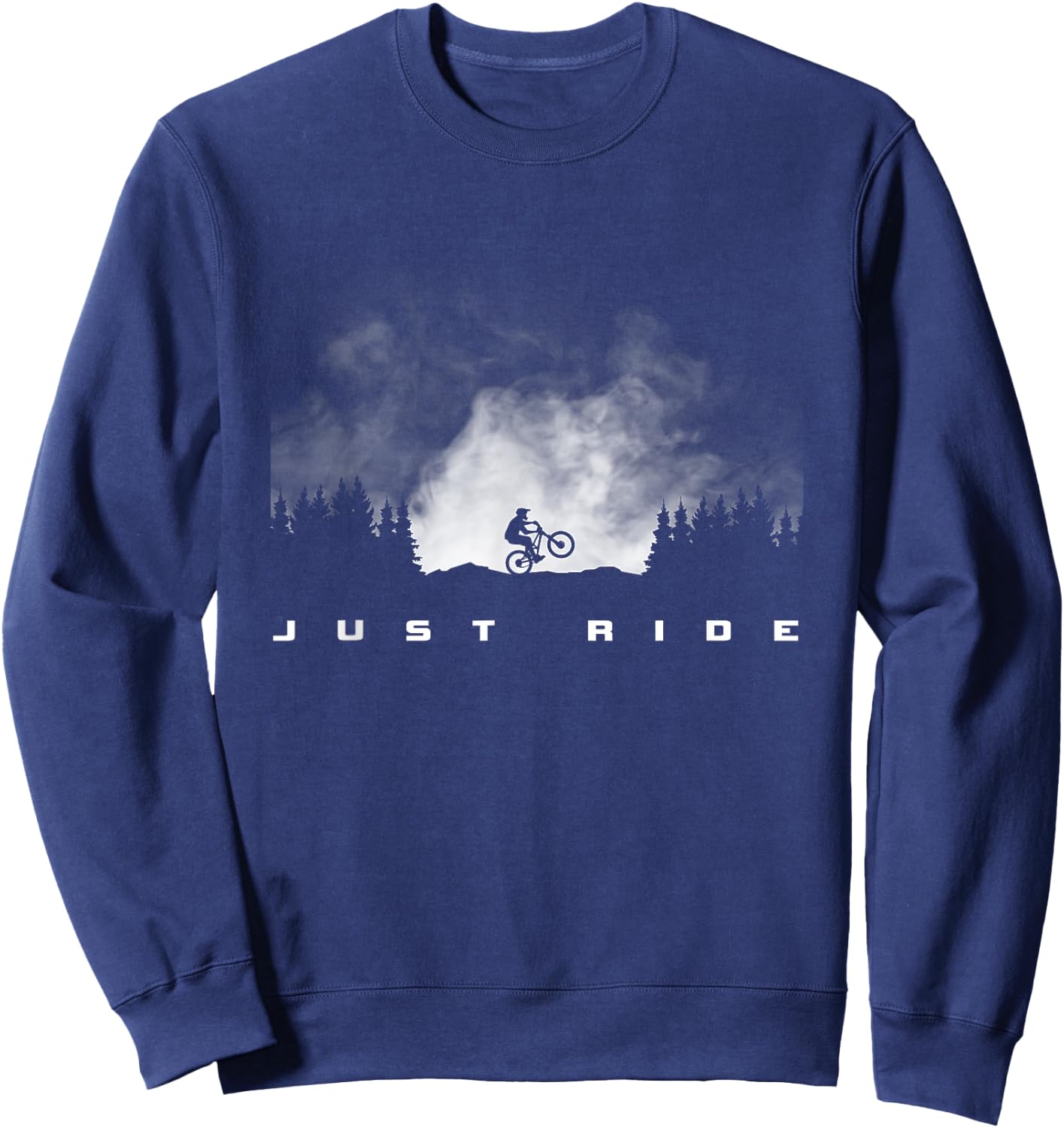 MTB Mountain Bike Sweatshirt - Sweatshirt | Navy