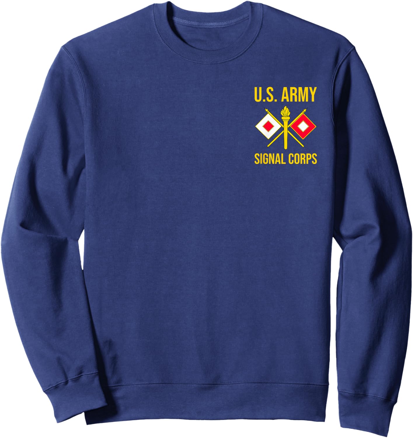 Army Signal Corps Branch USASC US Sweatshirt - Sweatshirt | Navy