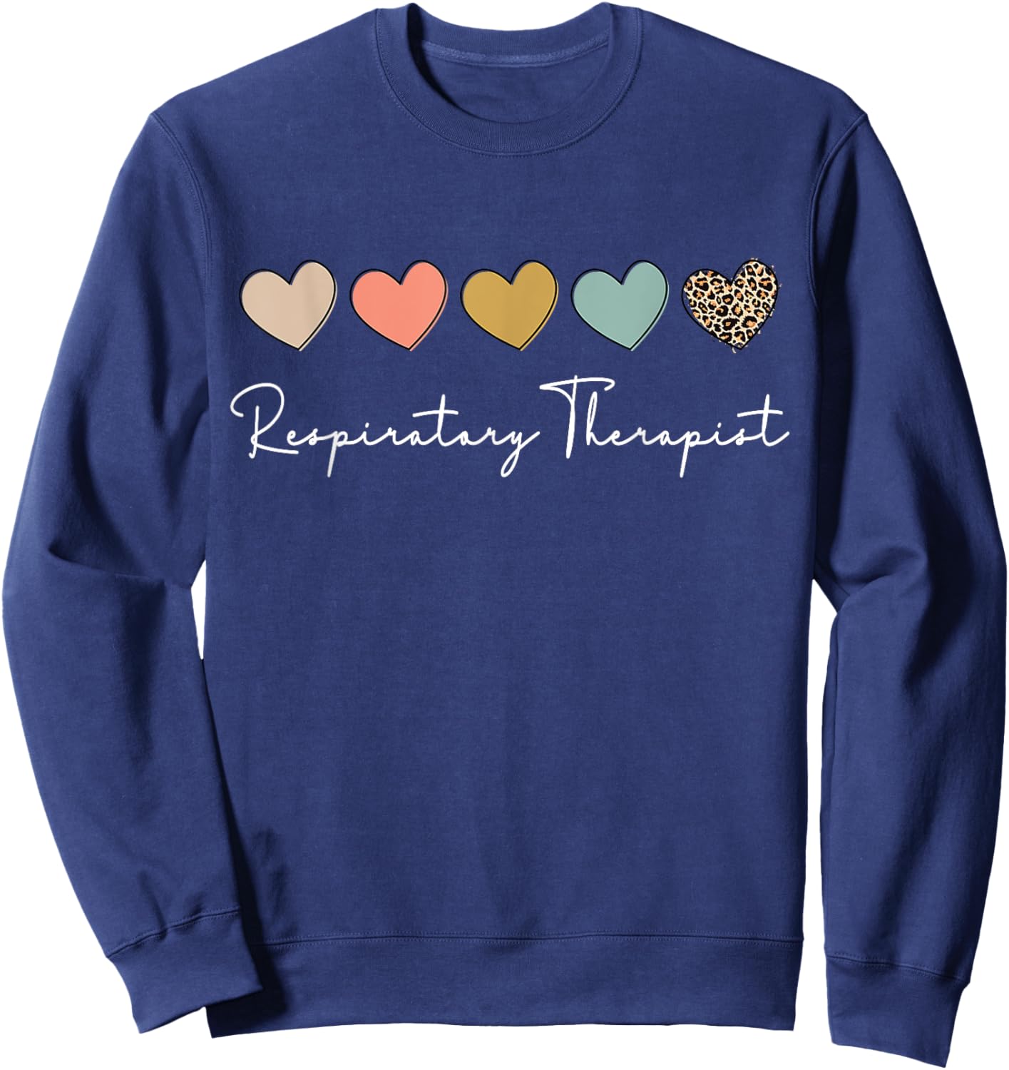 Respiratory Therapist Therapy Lung Doctor Appreciate Sweatshirt - Sweatshirt | Navy