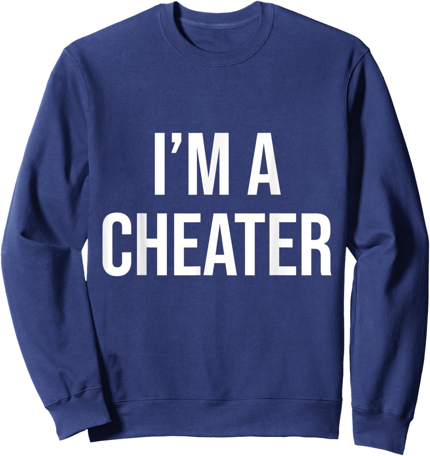 Ich bin ein Verswammer Sweatshirt - Sweatshirt | Navy