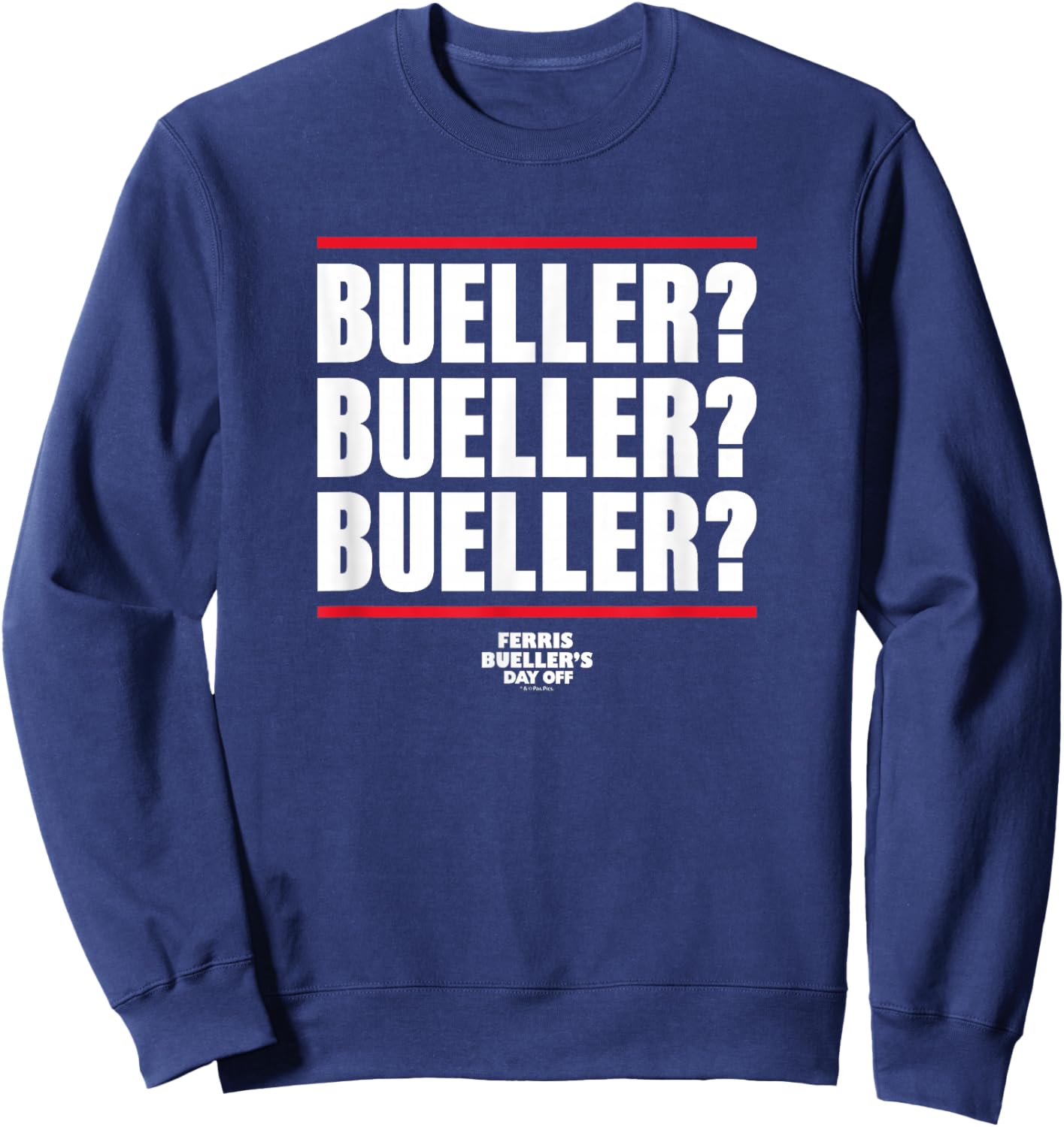 Ferris Bueller's Day Off - Bueller Bueller Bueller Sweatshirt - Sweatshirt | Navy
