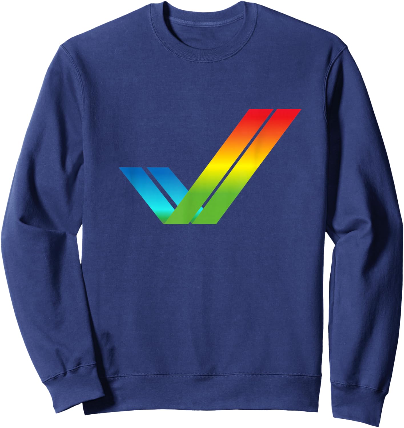 Amiga Tick Logo retro computer Sweatshirt - Sweatshirt | Navy