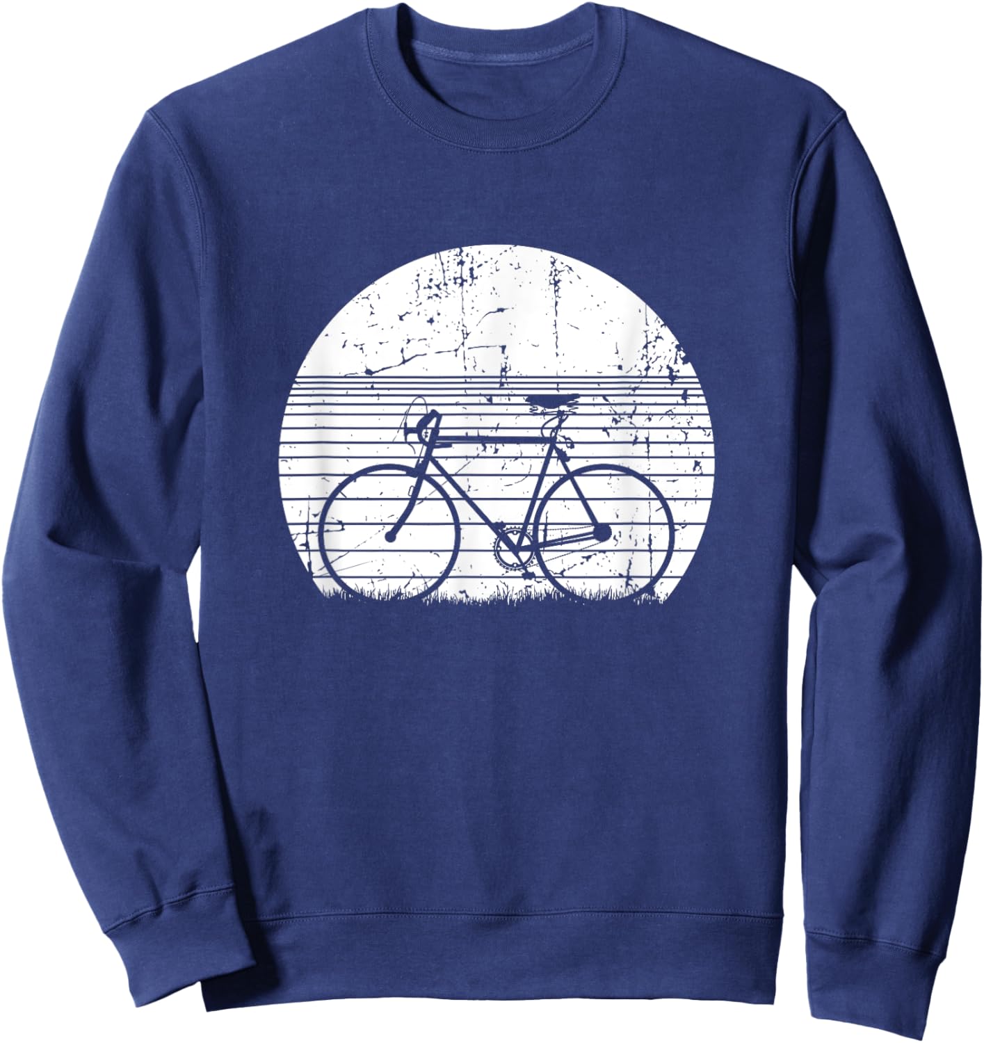 Cycling Racing Bike Cyclist Sweatshirt - Sweatshirt | Navy
