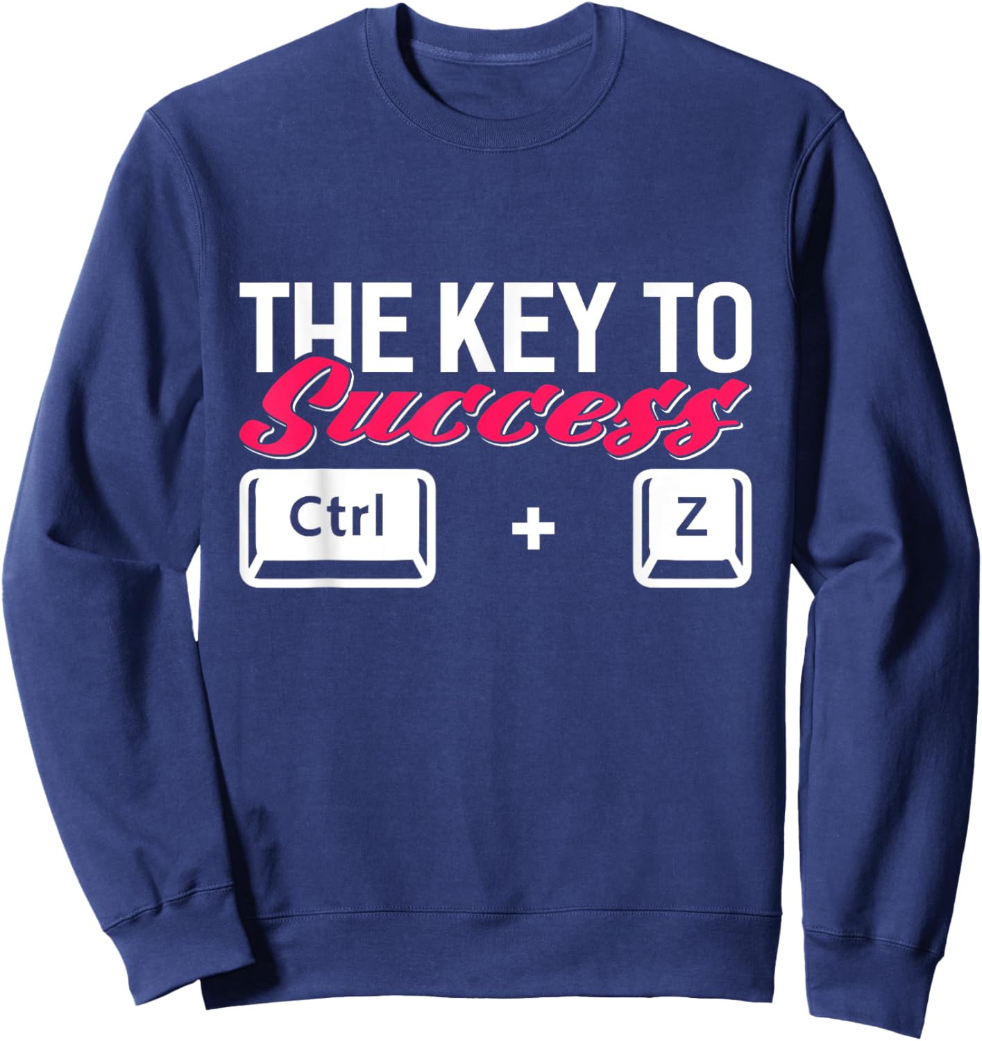 Control Z Funny Programming Computer Sweatshirt - Sweatshirt | Navy
