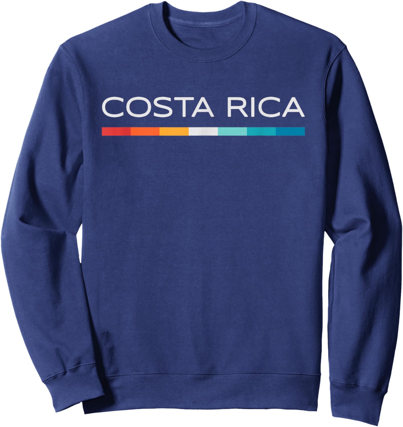 Costa Rica Retro Design Sweatshirt - Sweatshirt | Navy