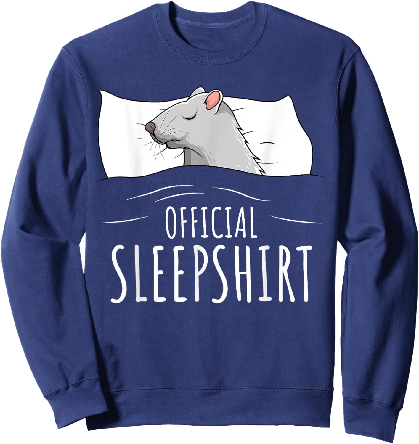 Rat Official Sleepshirt Sweatshirt - Sweatshirt | Navy