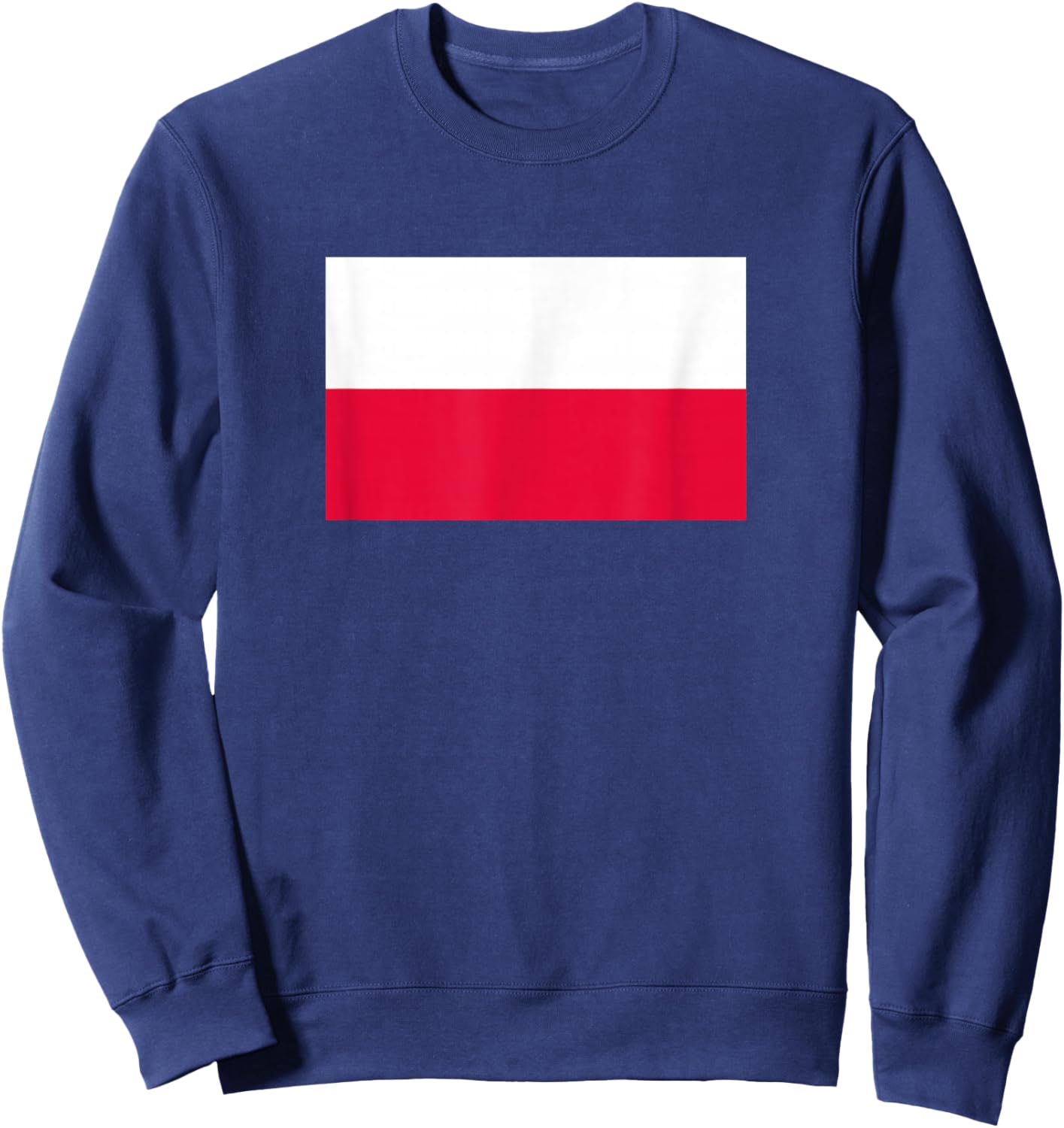 Poland Flag Cool Polska Flaga Polish Flags Women Men Sweatshirt - Sweatshirt | Navy