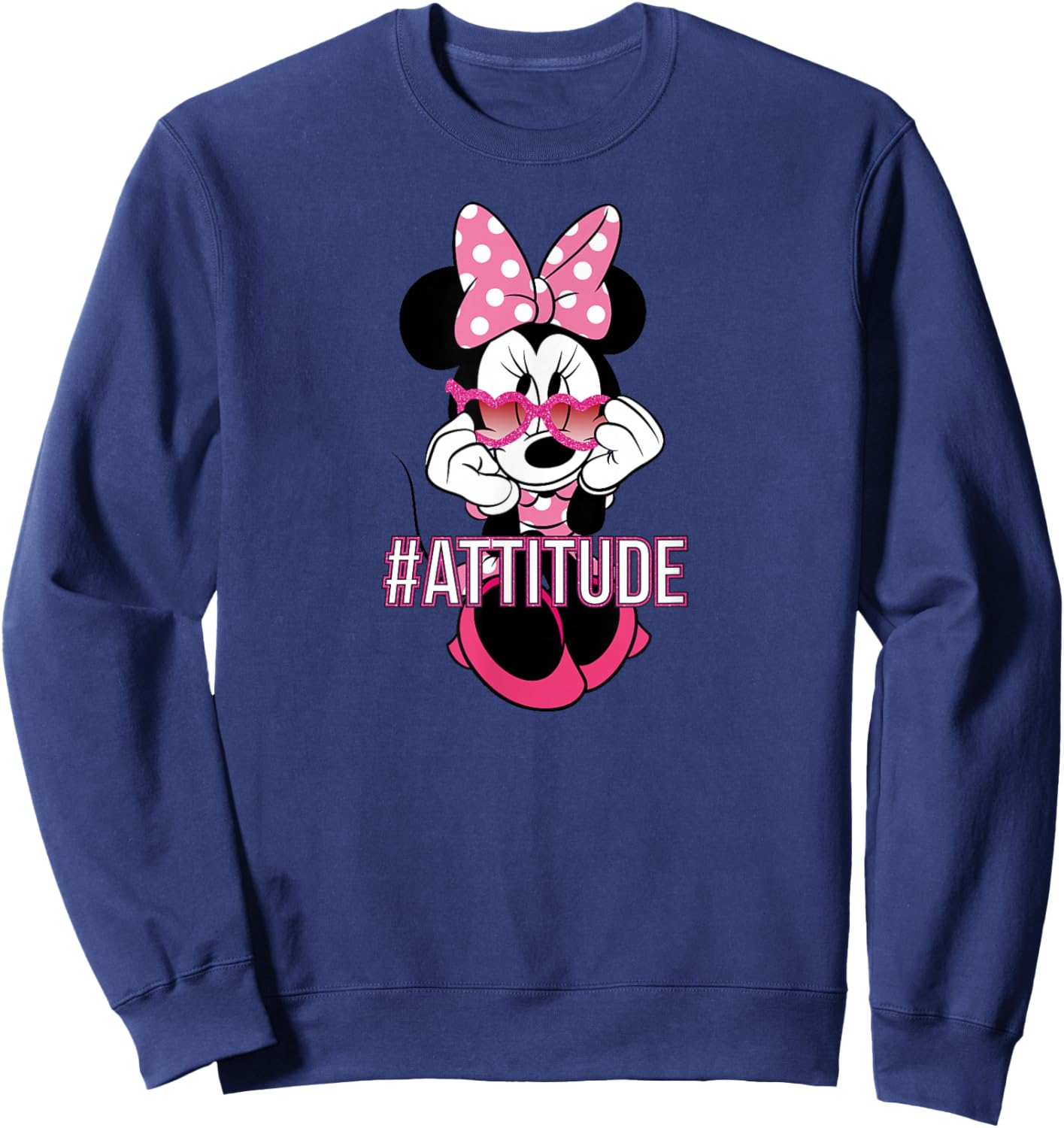 Mickey - Minnie #Attitude Sweatshirt - Sweatshirt | Navy