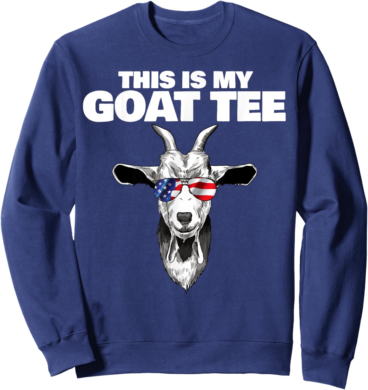 This is my Goat Sweatshirt - Sweatshirt | Navy