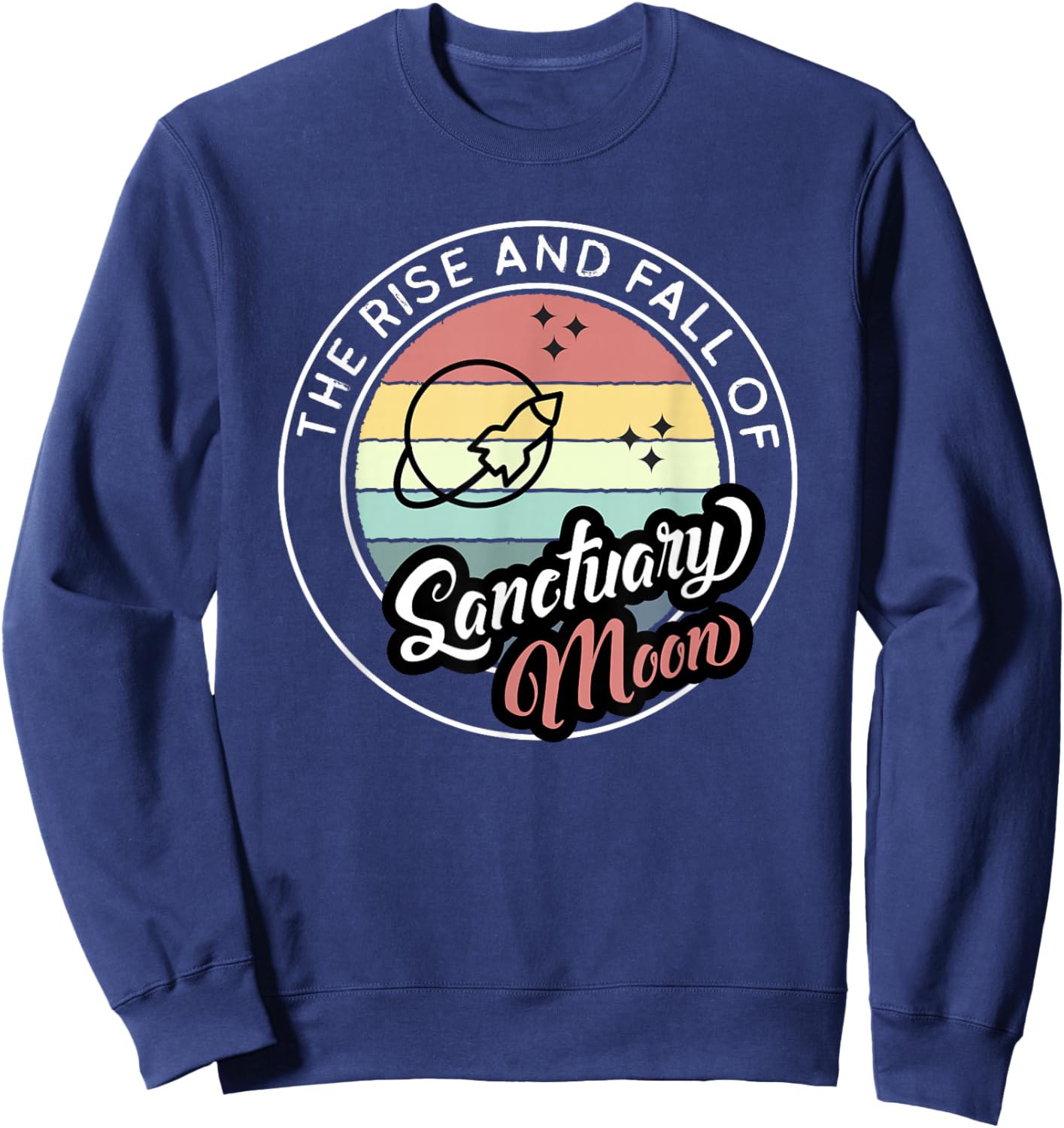The Rise and Fall of Sanctuary Moon Sweatshirt - Sweatshirt | Navy