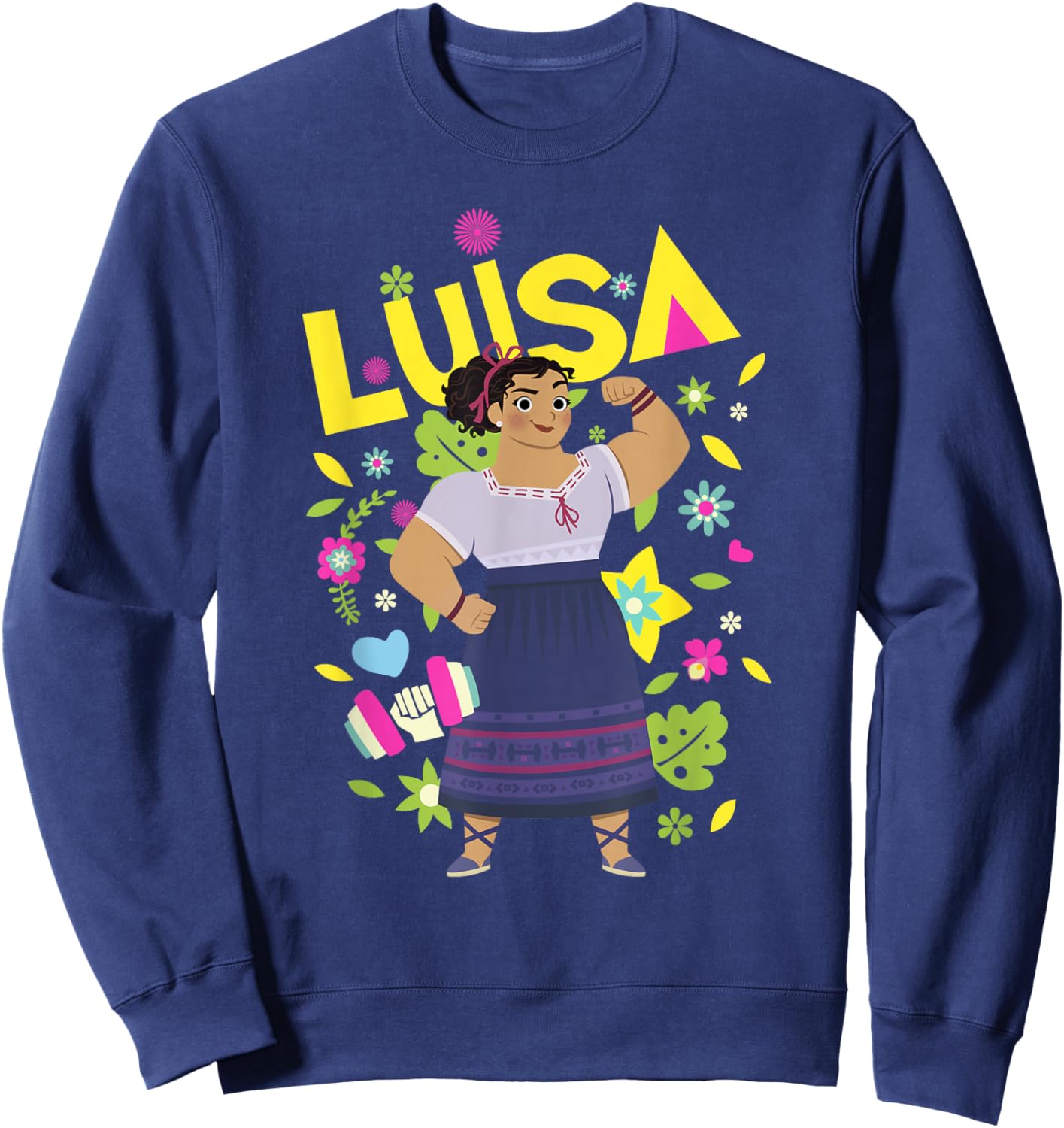 Disney Encanto Luisa Poster Sweatshirt - Sweatshirt | Navy