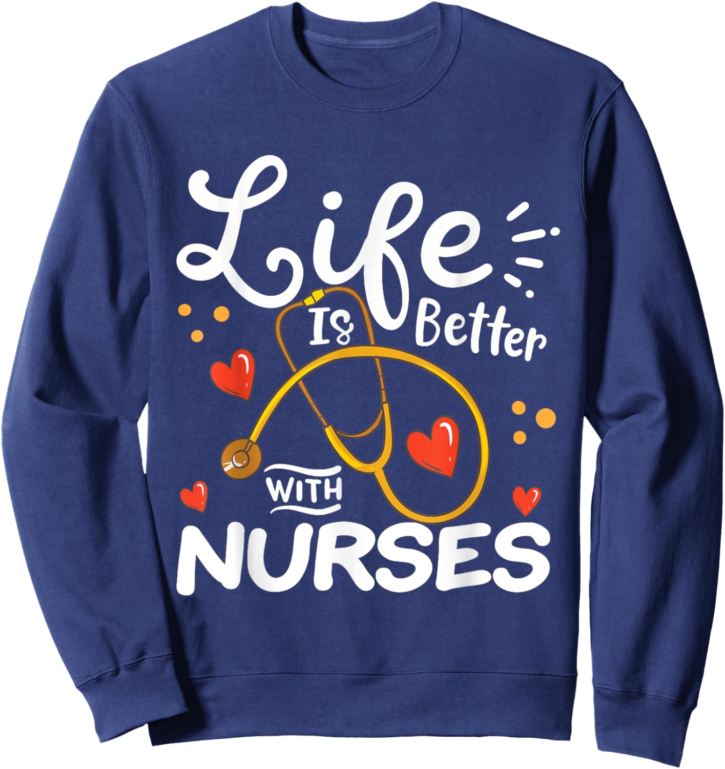 Nurse Sweatshirt - Sweatshirt | Navy