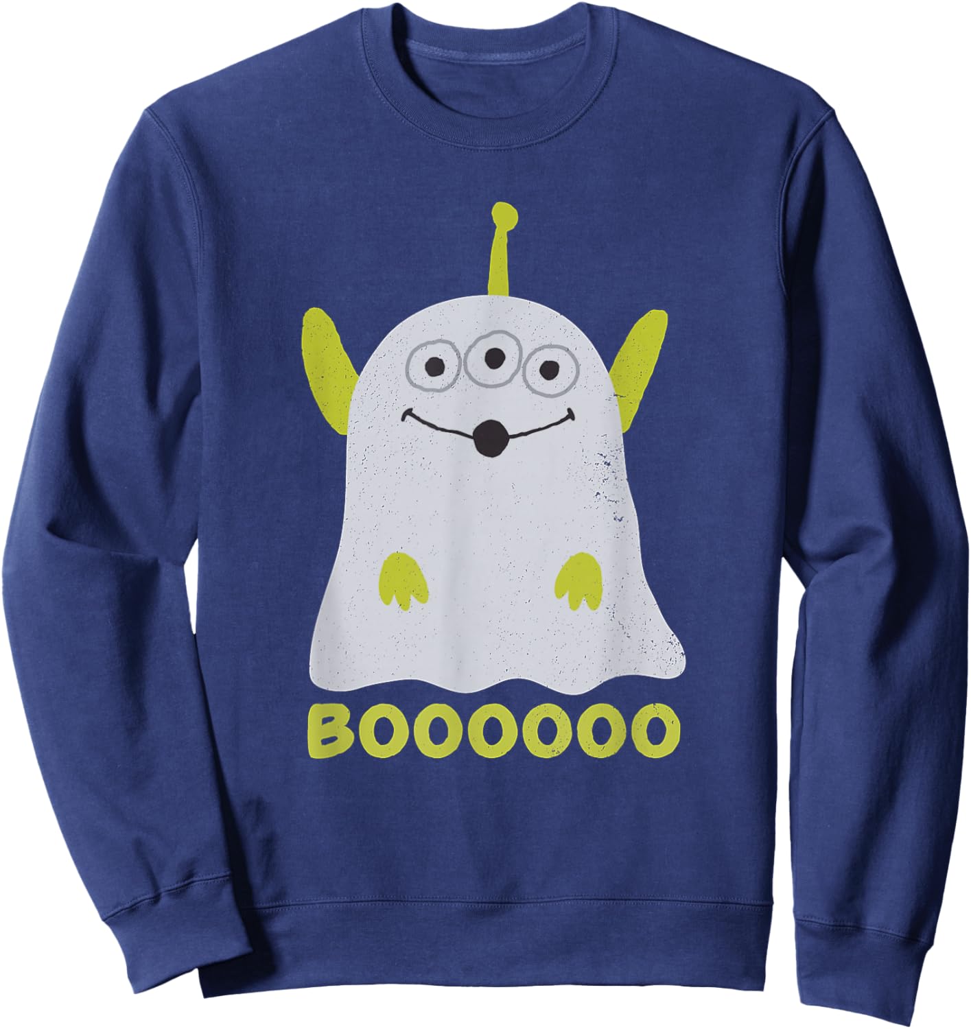 Disney Pixar Toy Story Alien BOOO Ghost Halloween Sweatshirt - Sweatshirt | Navy