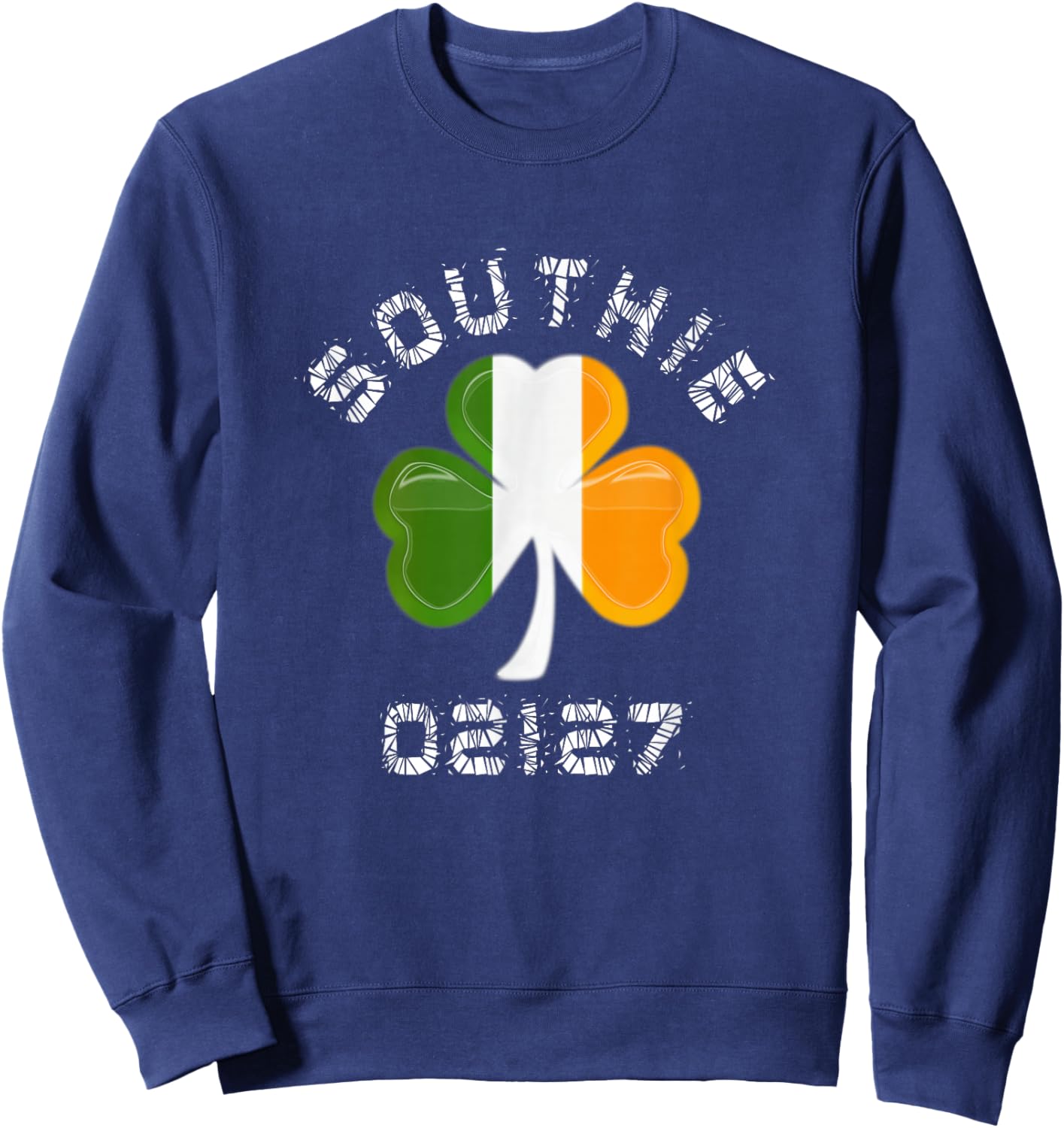 Southie - Irish - 02127 Sweatshirt - Sweatshirt | Navy