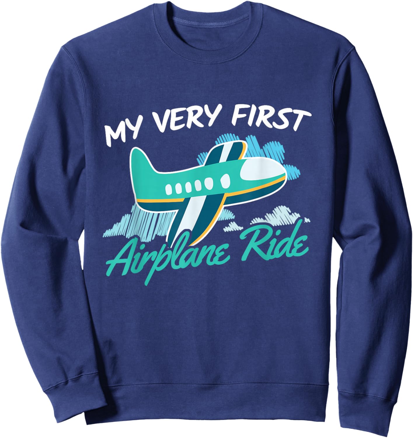My very first Plane Ride Sweatshirt - Sweatshirt | Navy
