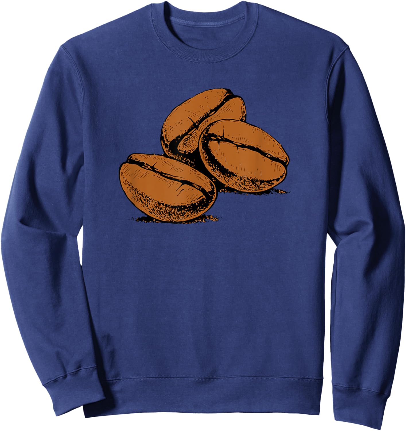 Coffee Lover - Caffeine Espresso Coffee Beans Sweatshirt - Sweatshirt | Navy