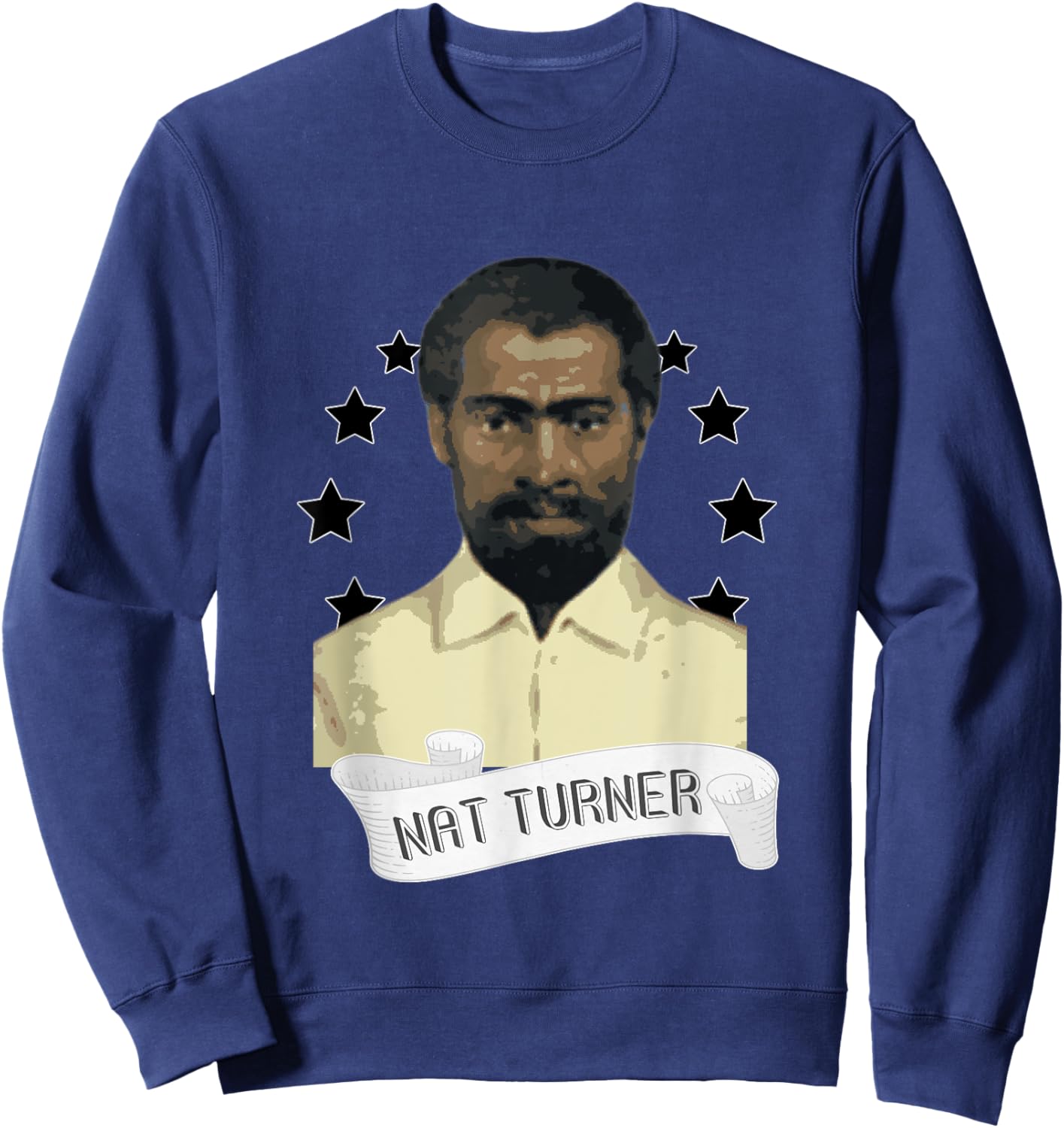 Turner's Rebellion Southampton Virginina Abolition Sweatshirt - Sweatshirt | Navy