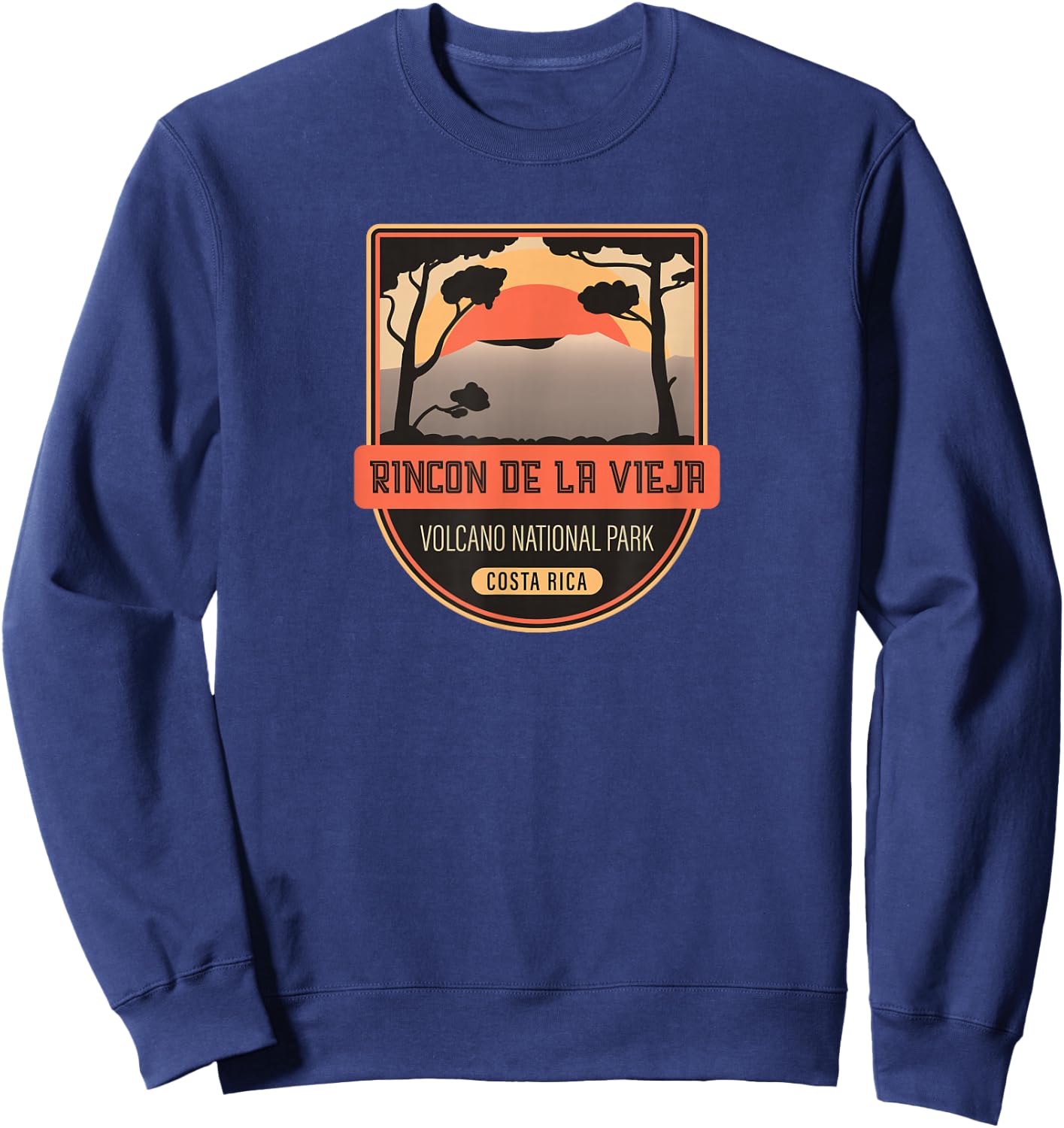 Rincon de la Vieja Volcano National Park - Costa Rica Sweatshirt - Sweatshirt | Navy