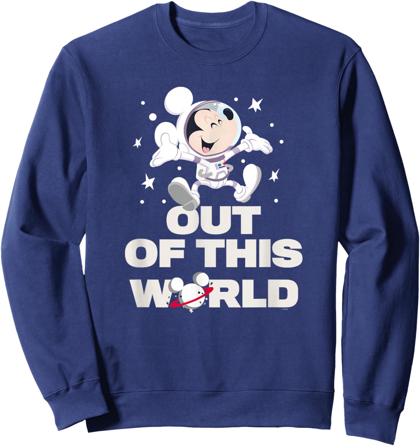 Disney Astronaut Mickey Mouse Out of This World Sweatshirt - Sweatshirt | Navy