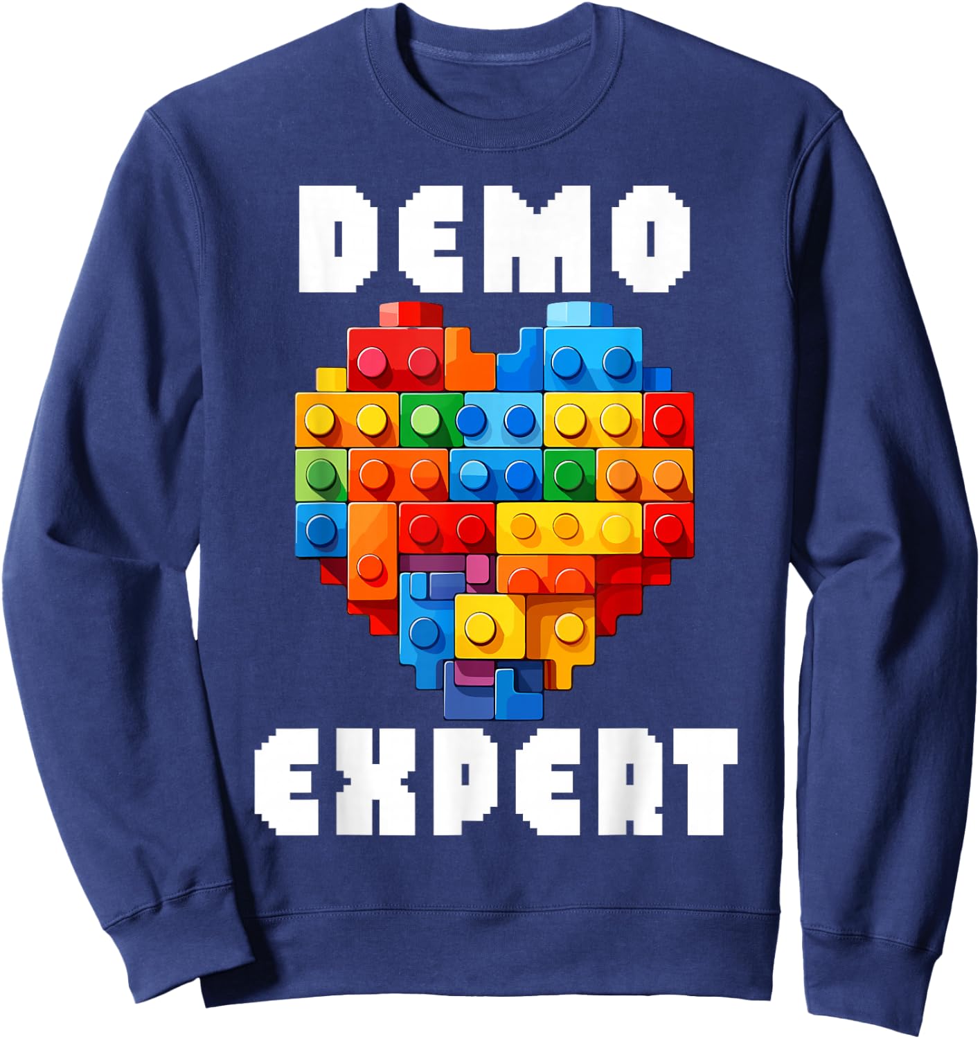 Master Builder Bricks Blocks Play Toys Sweatshirt - Sweatshirt | Navy