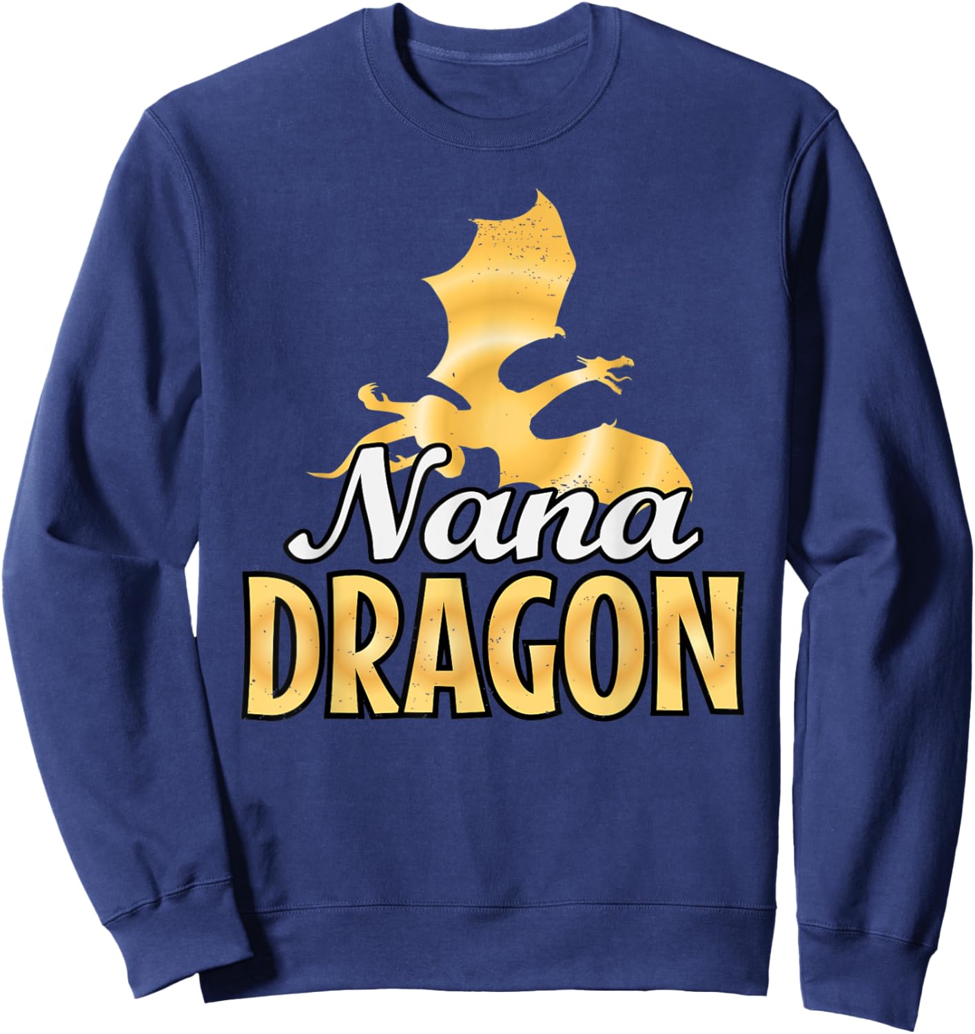 Nana Dragon Lover Mother's Day Sweatshirt - Sweatshirt | Navy