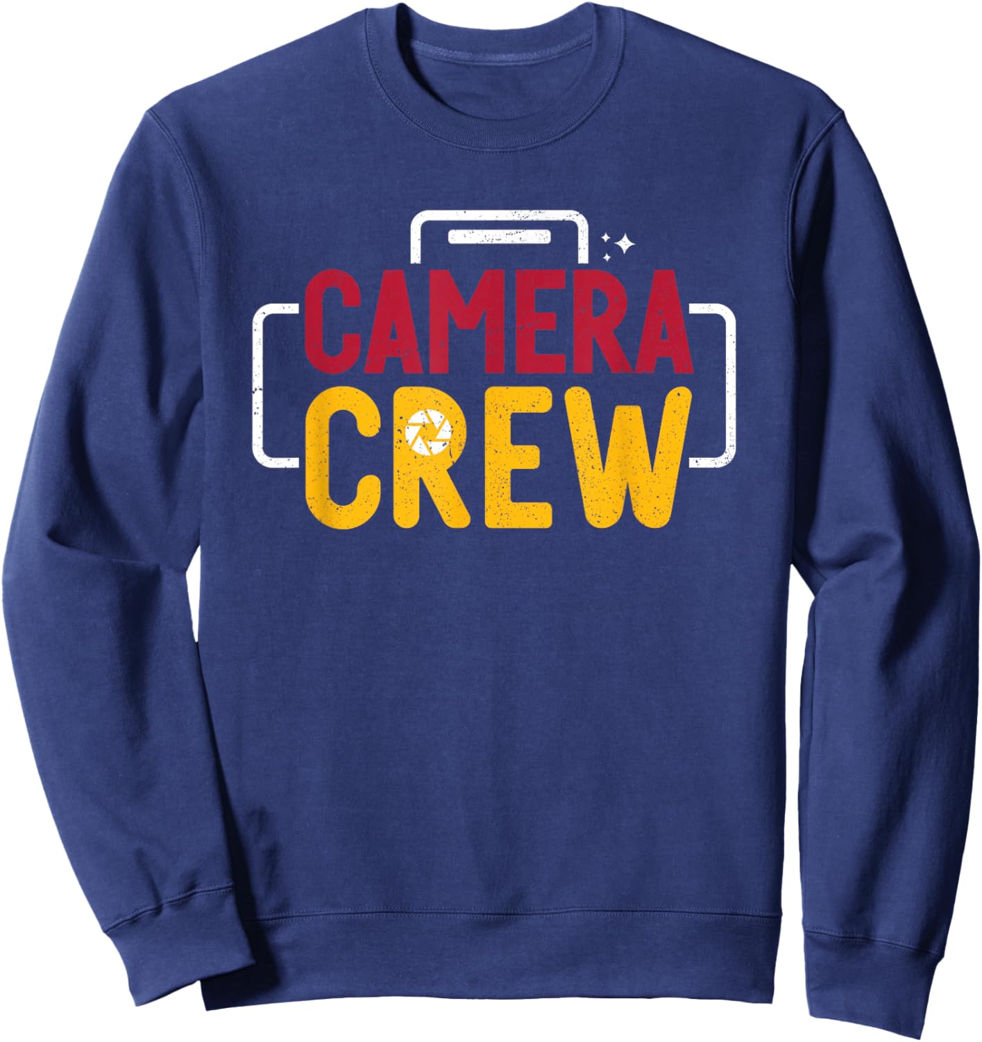 Film Production Camera Crew Cinematographer Filmmaker Sweatshirt - Sweatshirt | Navy