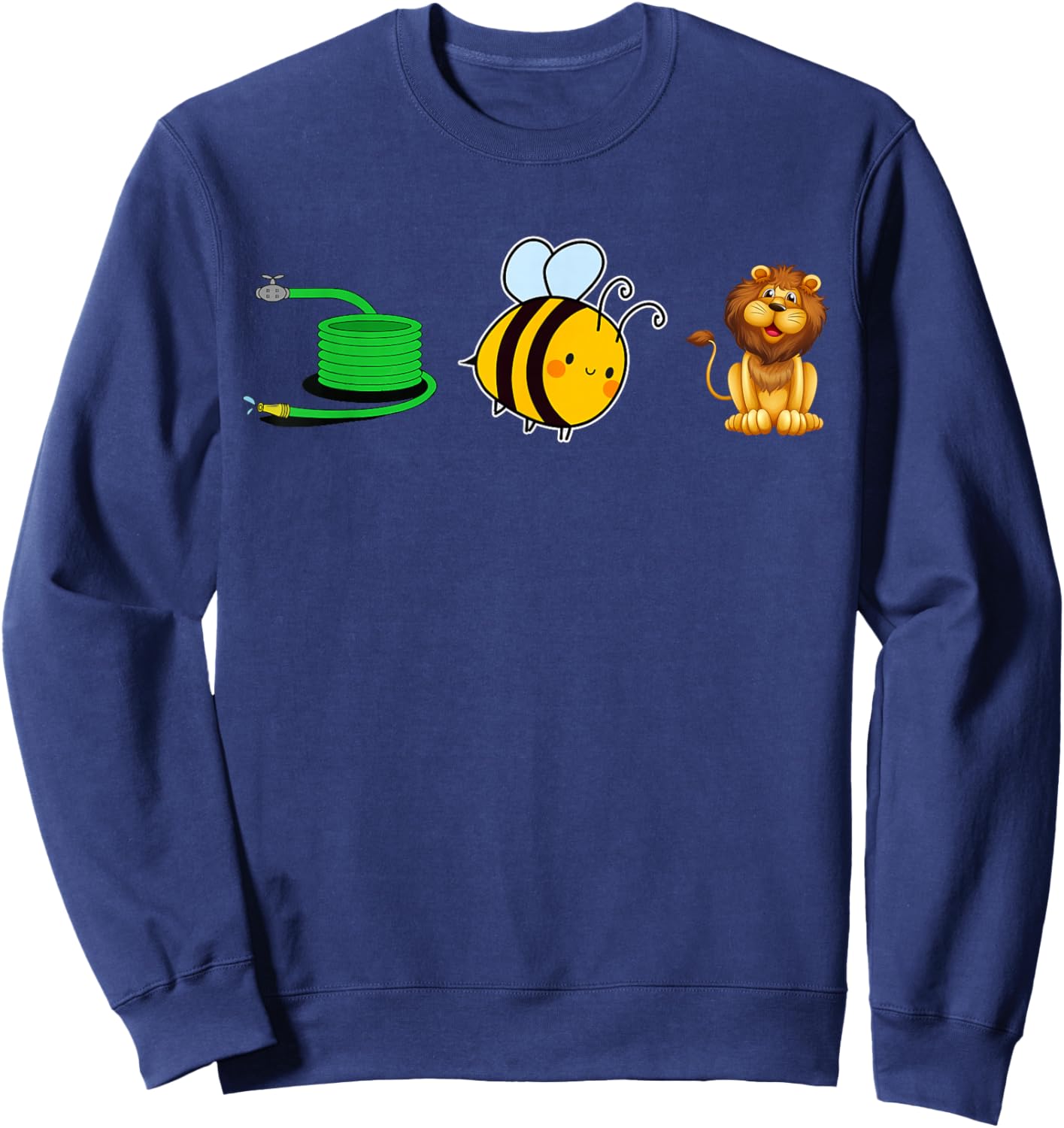 Funny Trousers Bee Lion I Am A Beekeeper Sweatshirt - Sweatshirt | Navy