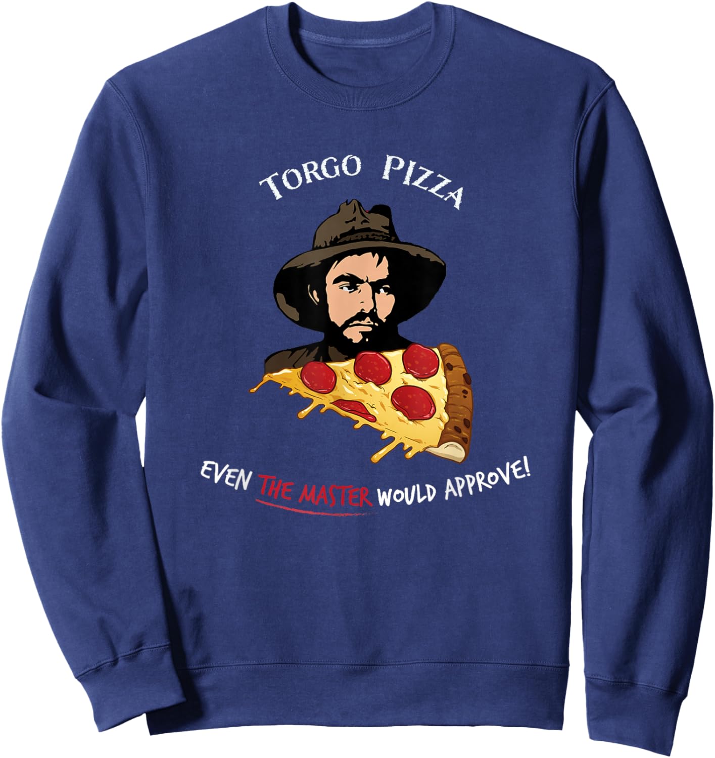 Torgo Pizza Cult Movie Sweatshirt - Sweatshirt | Navy