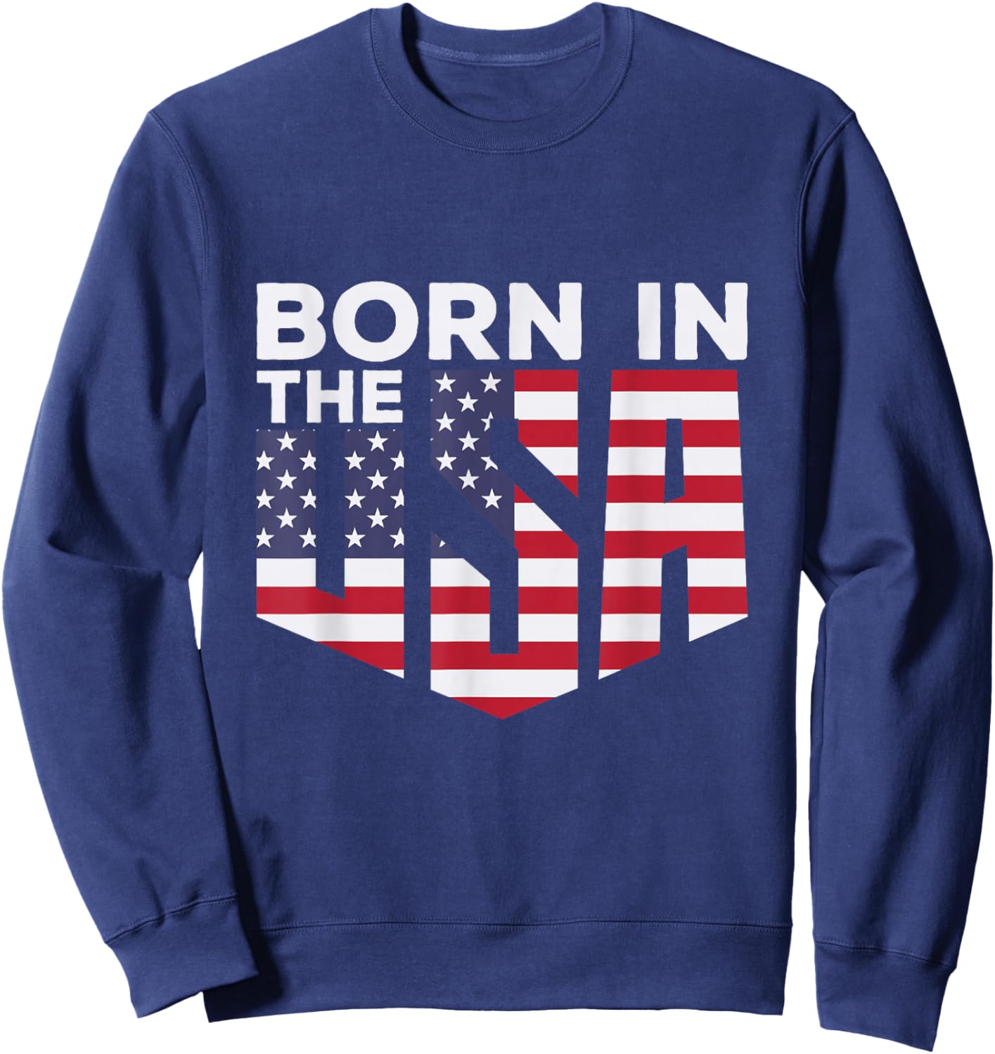 Born in The USA Sweatshirt - Sweatshirt | Navy