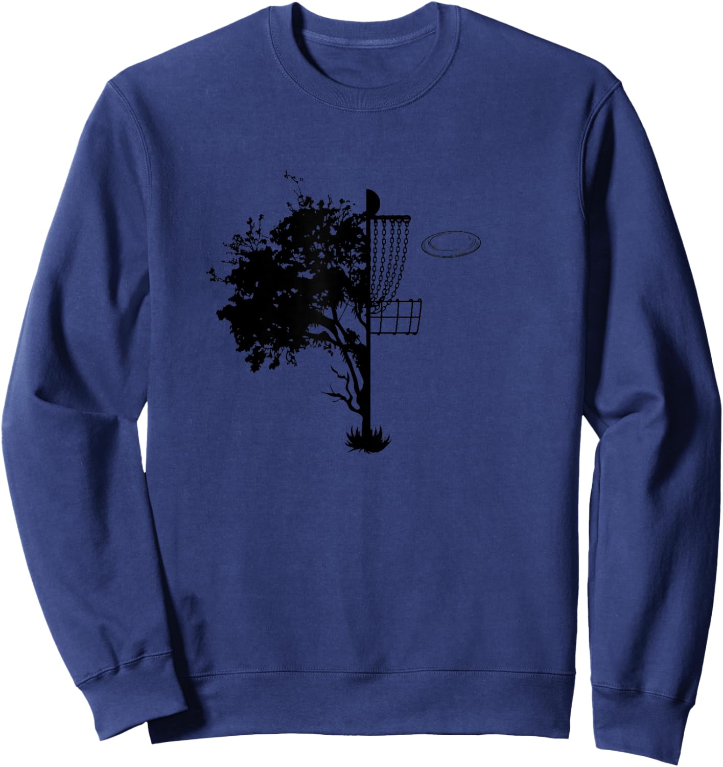perfect Day for Disc Golf Sweatshirt - Sweatshirt | Navy