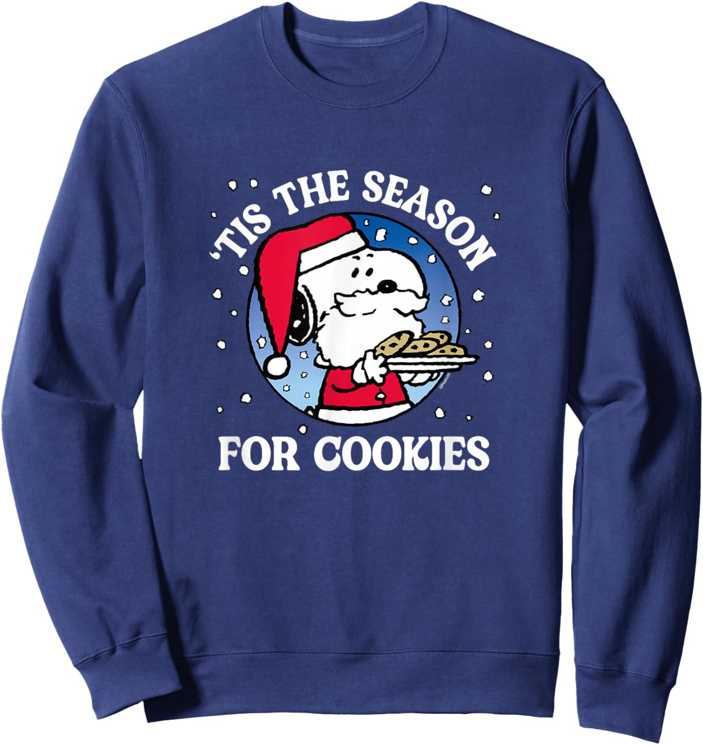 Peanuts - Tis The Season For Cookies Sweatshirt - Sweatshirt | Navy