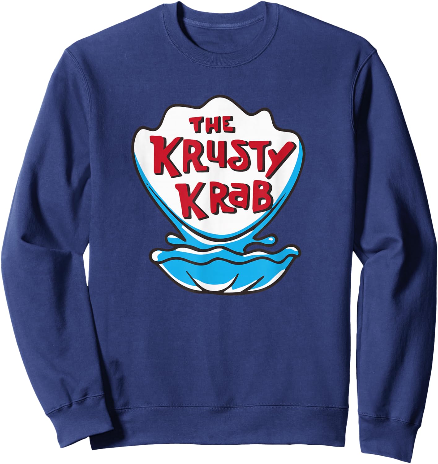 The Krusty Krab Sweatshirt - Sweatshirt | Navy