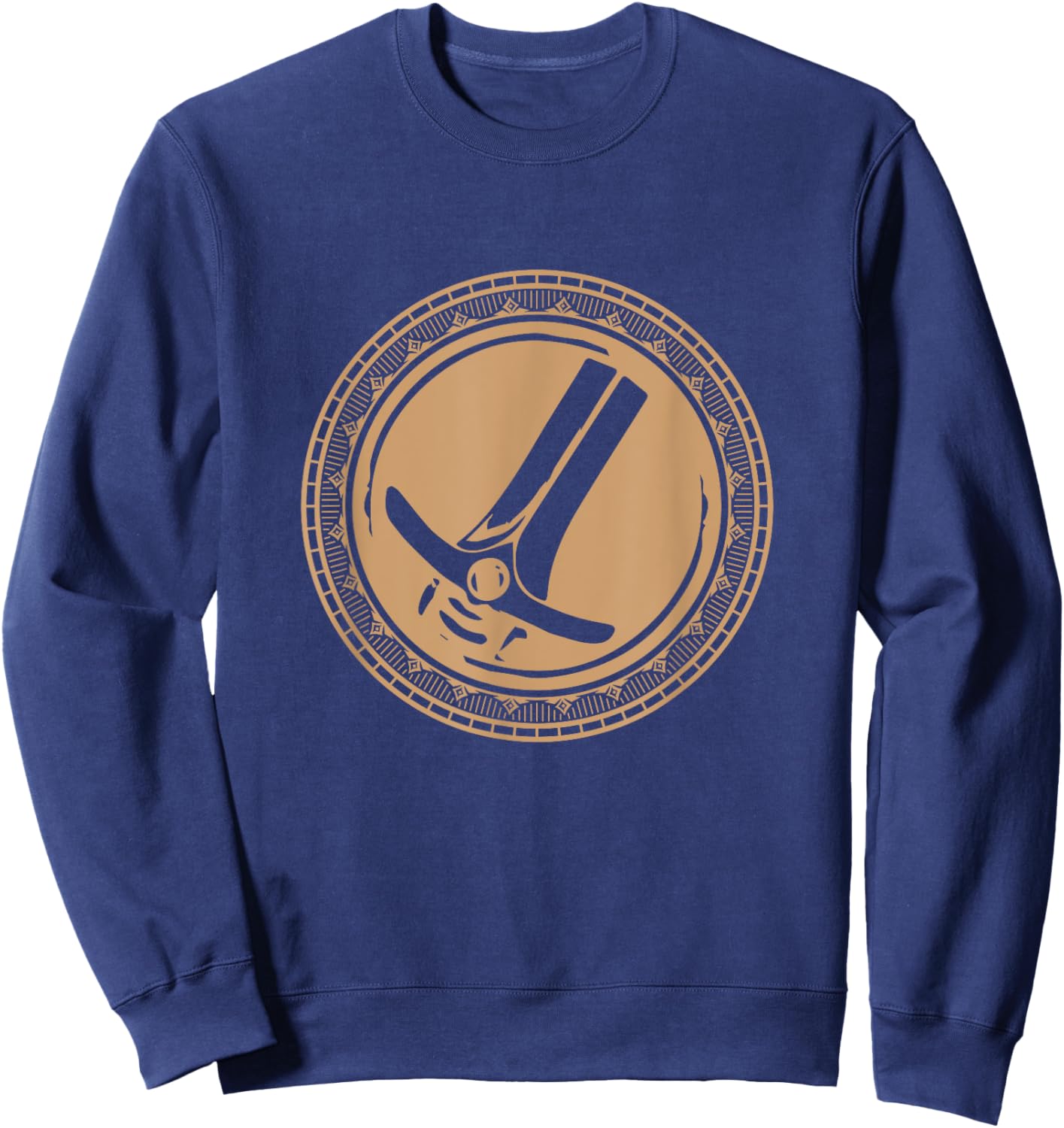 Wow Warrior Role Playing Gamer Sweatshirt - Sweatshirt | Navy