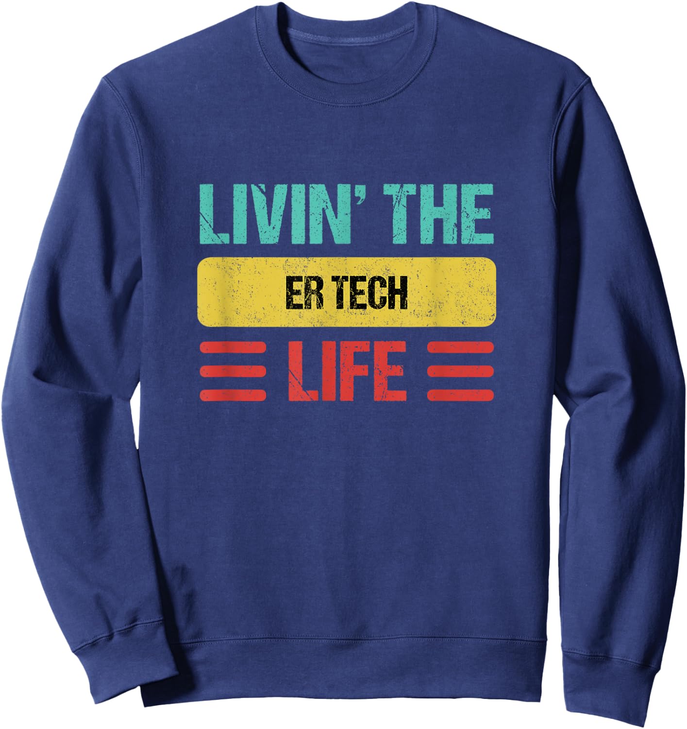 Er Tech Sweatshirt - Sweatshirt | Navy