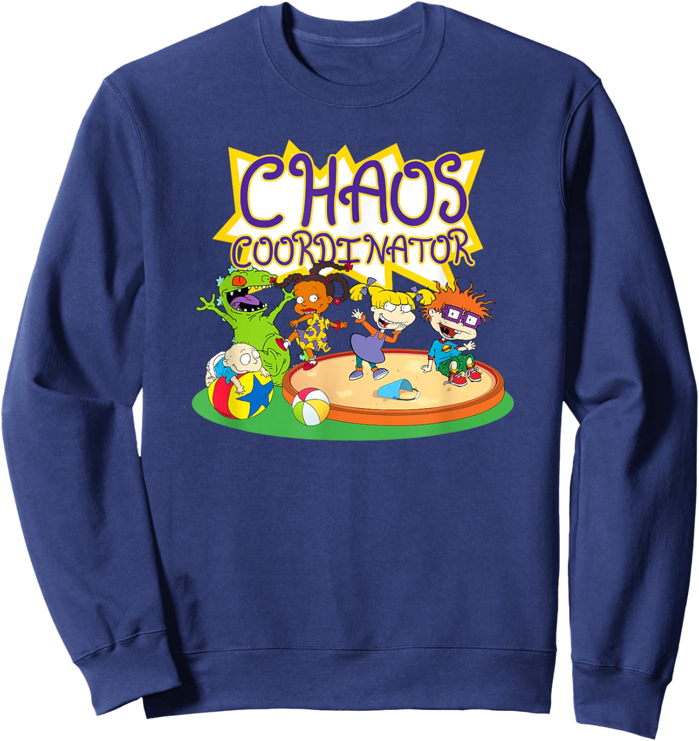 Mademark x Rugrats - Chaos Coordinator Sweatshirt - Sweatshirt | Navy
